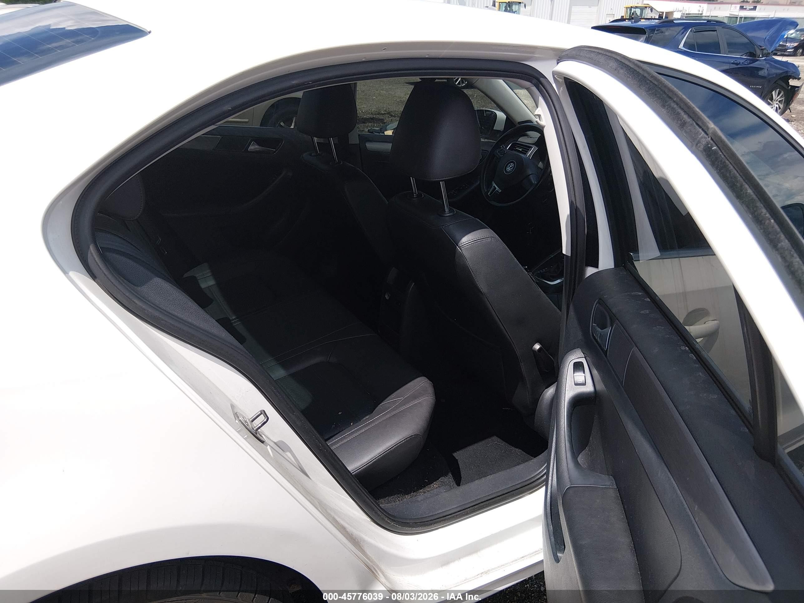 2013 Volkswagen Jetta 2.5l Sel White vin: 3VWLP7AJ4DM397530