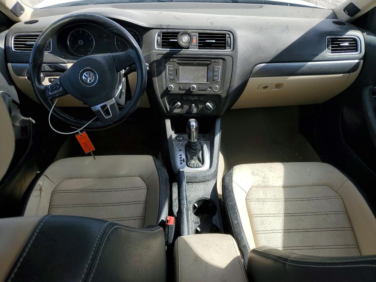 2013 Volkswagen Jetta Sel White vin: 3VWLP7AJ4DM434673