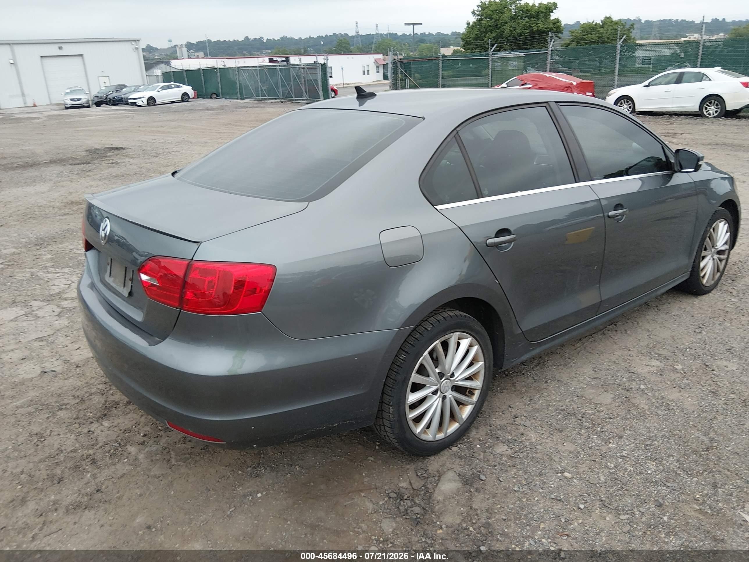2012 Volkswagen Jetta 2.5l Sel Gray vin: 3VWLP7AJ6CM320446