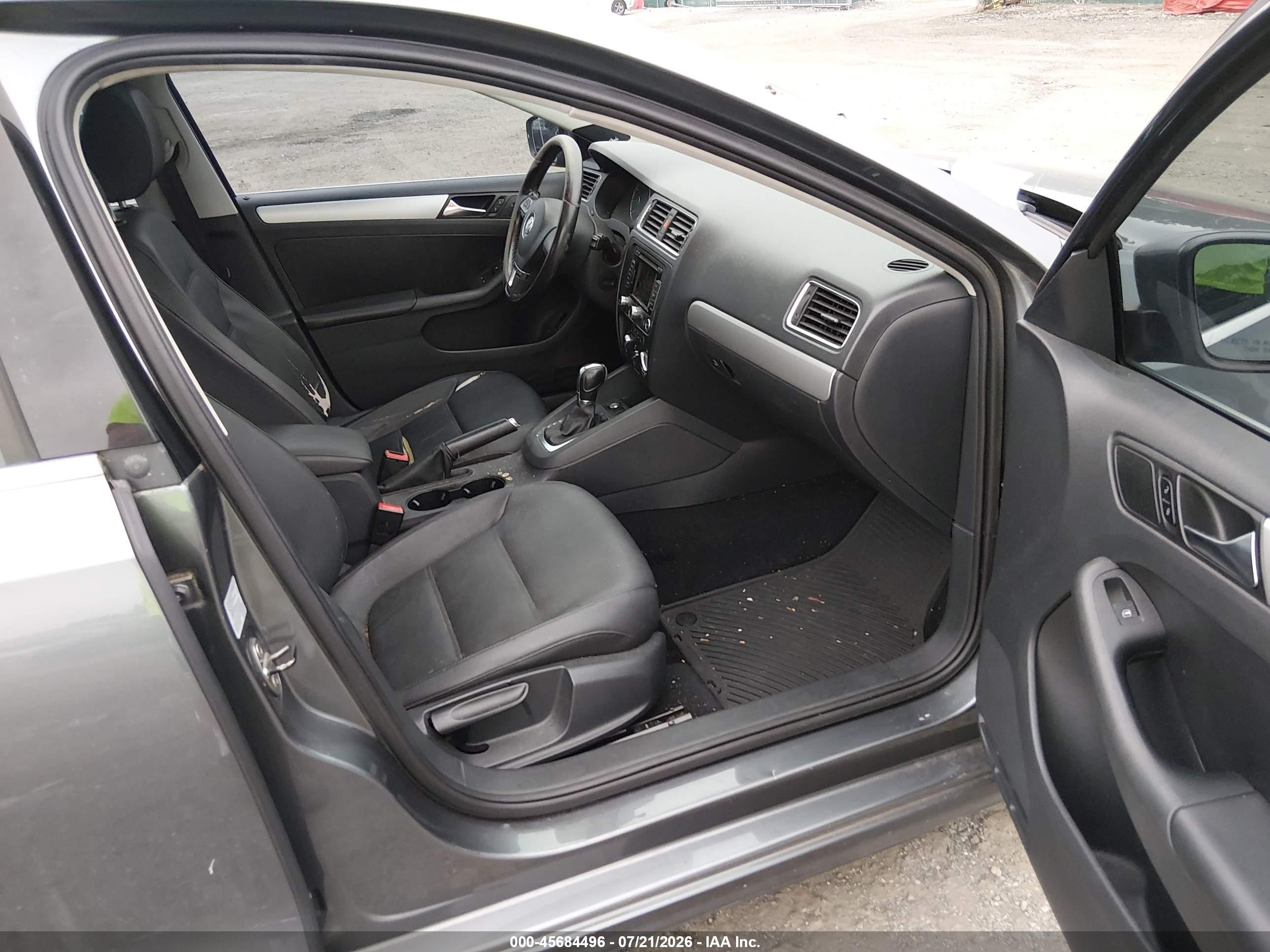 2012 Volkswagen Jetta 2.5l Sel Gray vin: 3VWLP7AJ6CM320446