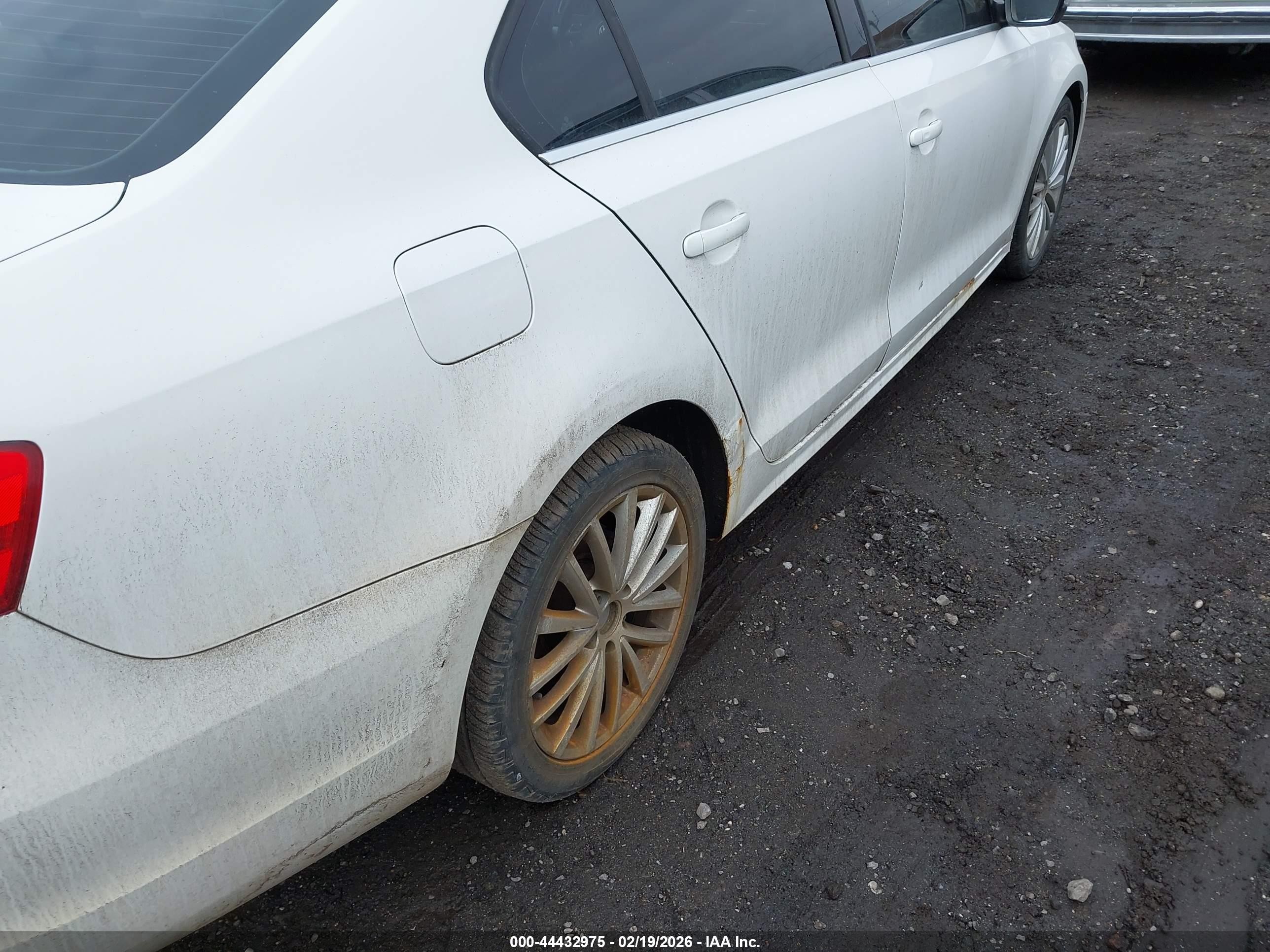 2012 Volkswagen Jetta 2.5l Sel White vin: 3VWLP7AJ6CM469049