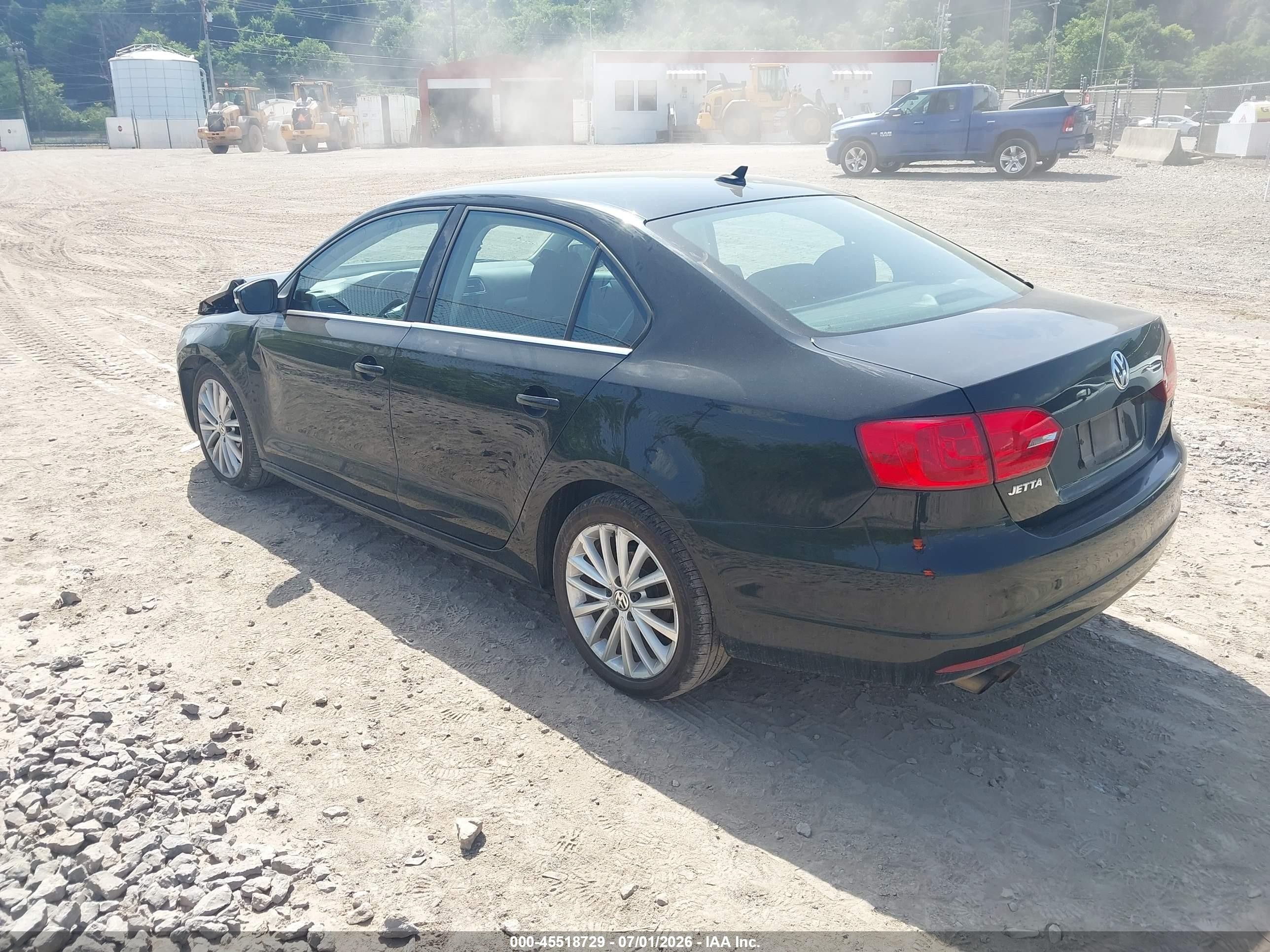 2013 Volkswagen Jetta 2.5l Sel Black vin: 3VWLP7AJ6DM367901