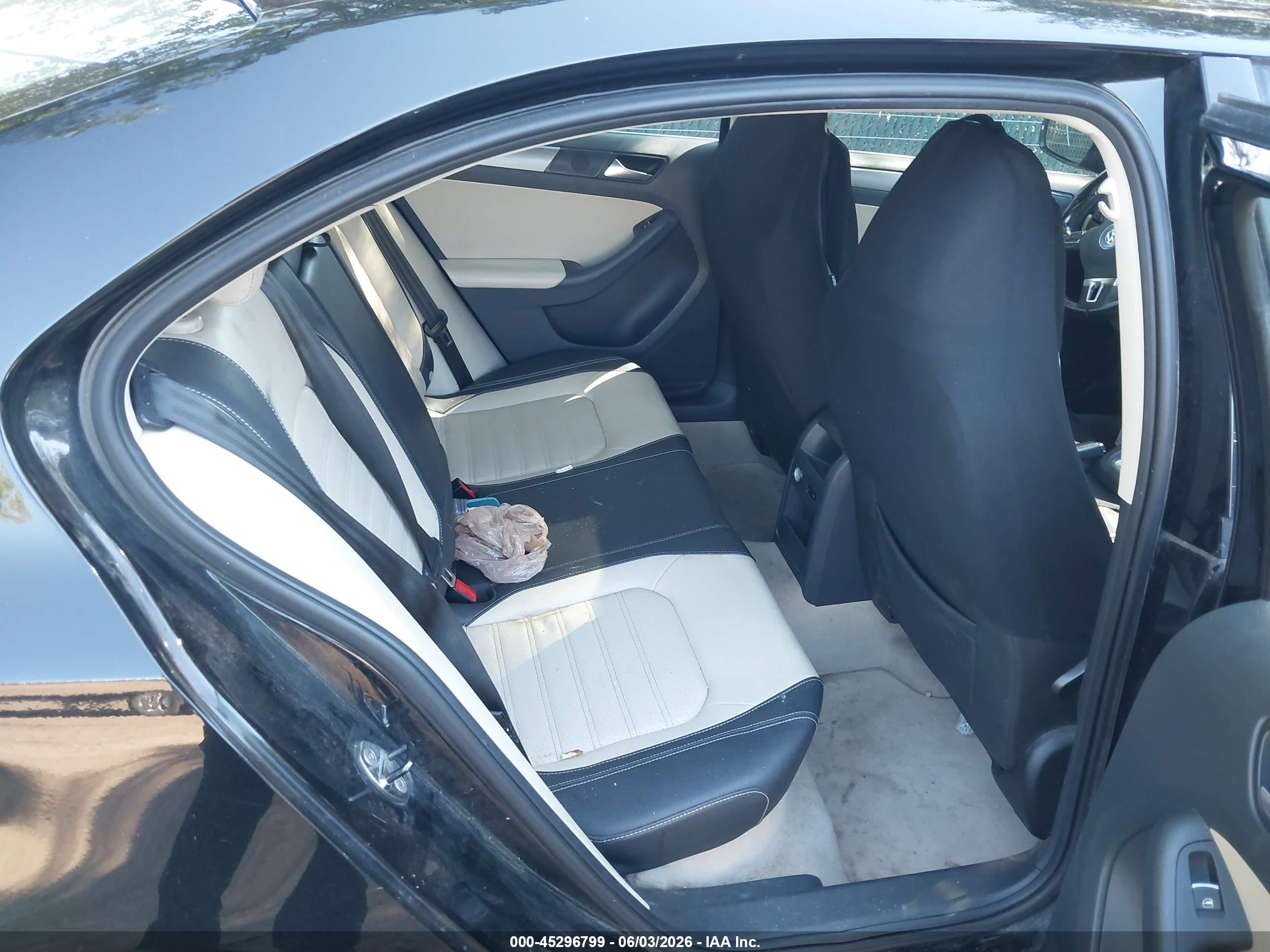 2013 Volkswagen Jetta 2.5l Sel Black vin: 3VWLP7AJ7DM201435