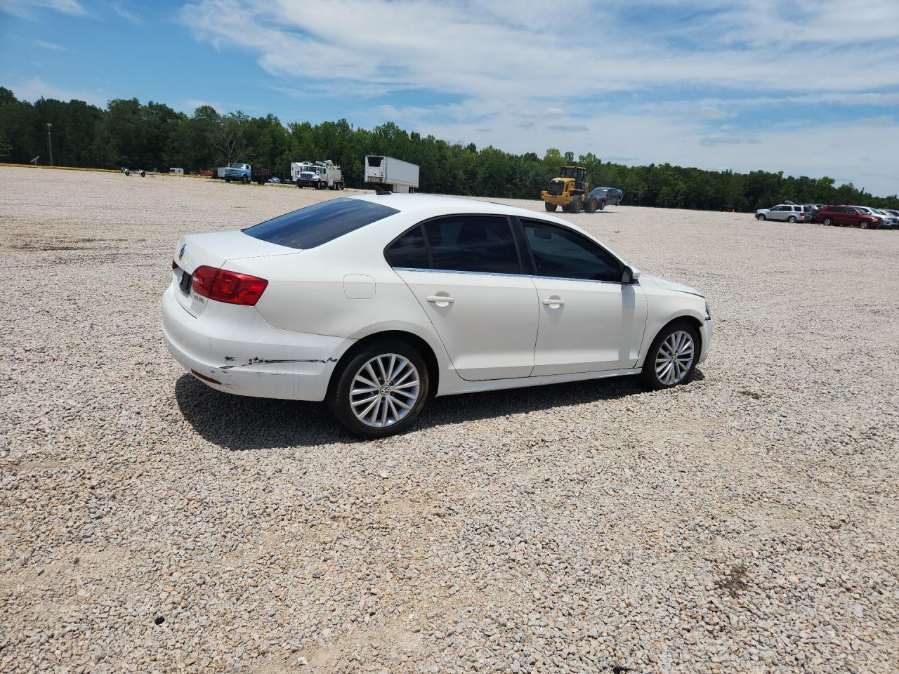 2013 Volkswagen Jetta Sel White vin: 3VWLP7AJ7DM260534