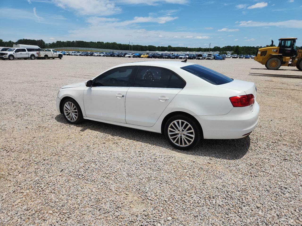 2013 Volkswagen Jetta Sel White vin: 3VWLP7AJ7DM260534