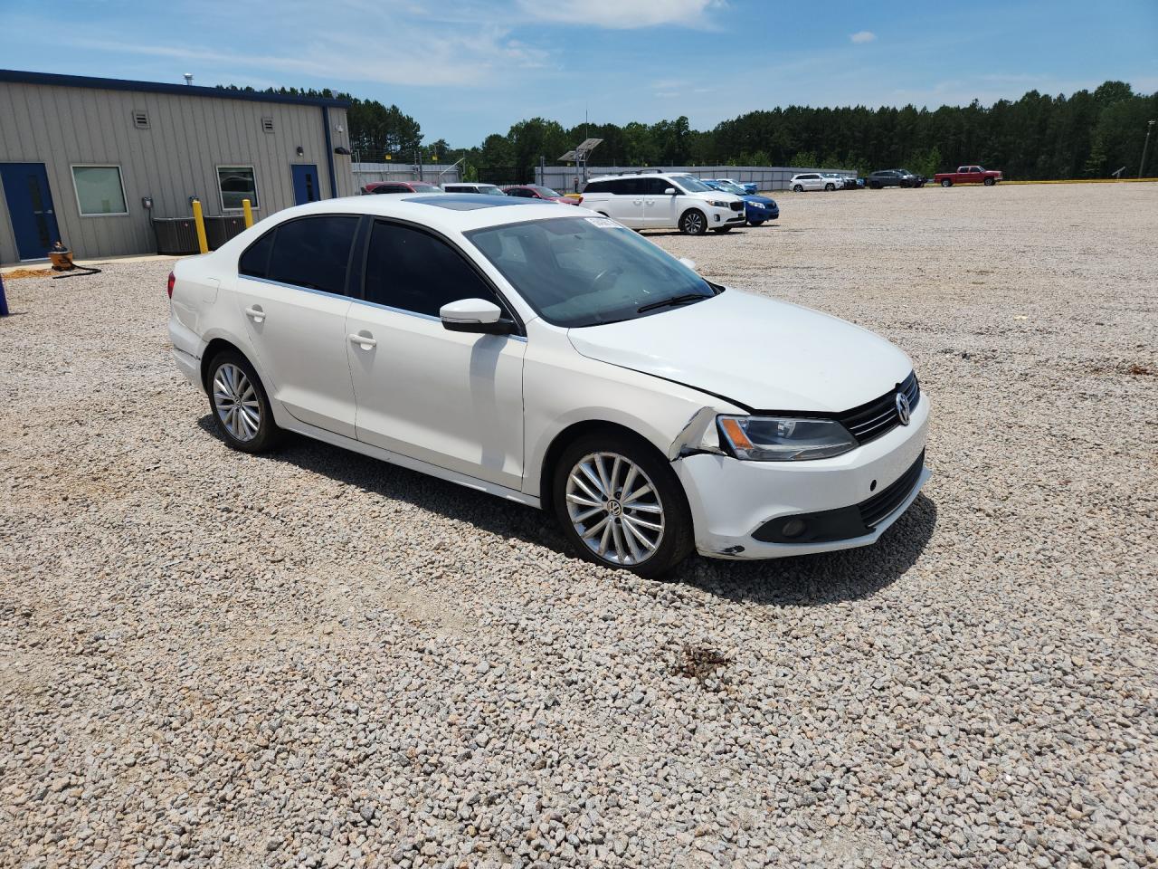 2013 Volkswagen Jetta Sel White vin: 3VWLP7AJ7DM260534