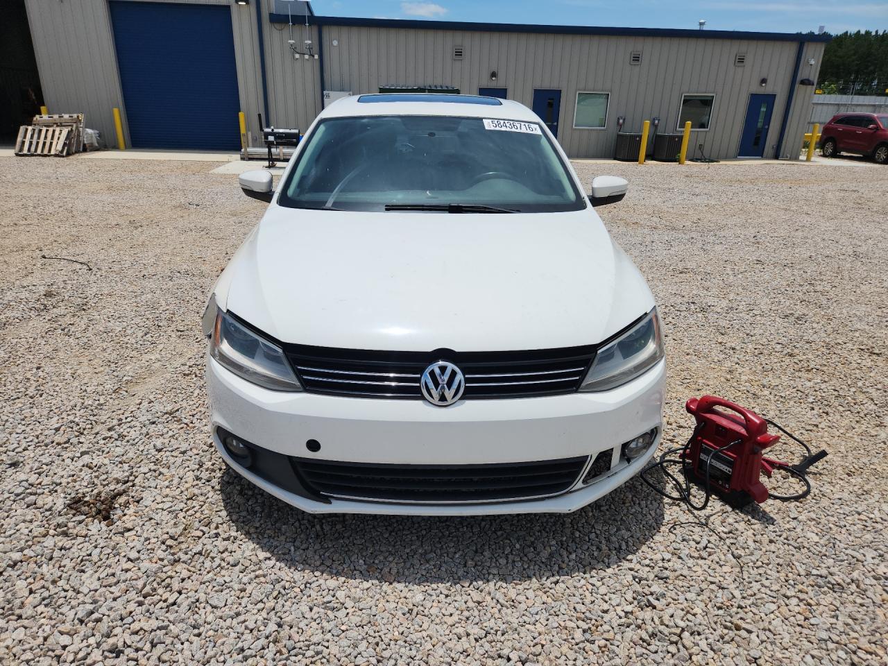 2013 Volkswagen Jetta Sel White vin: 3VWLP7AJ7DM260534