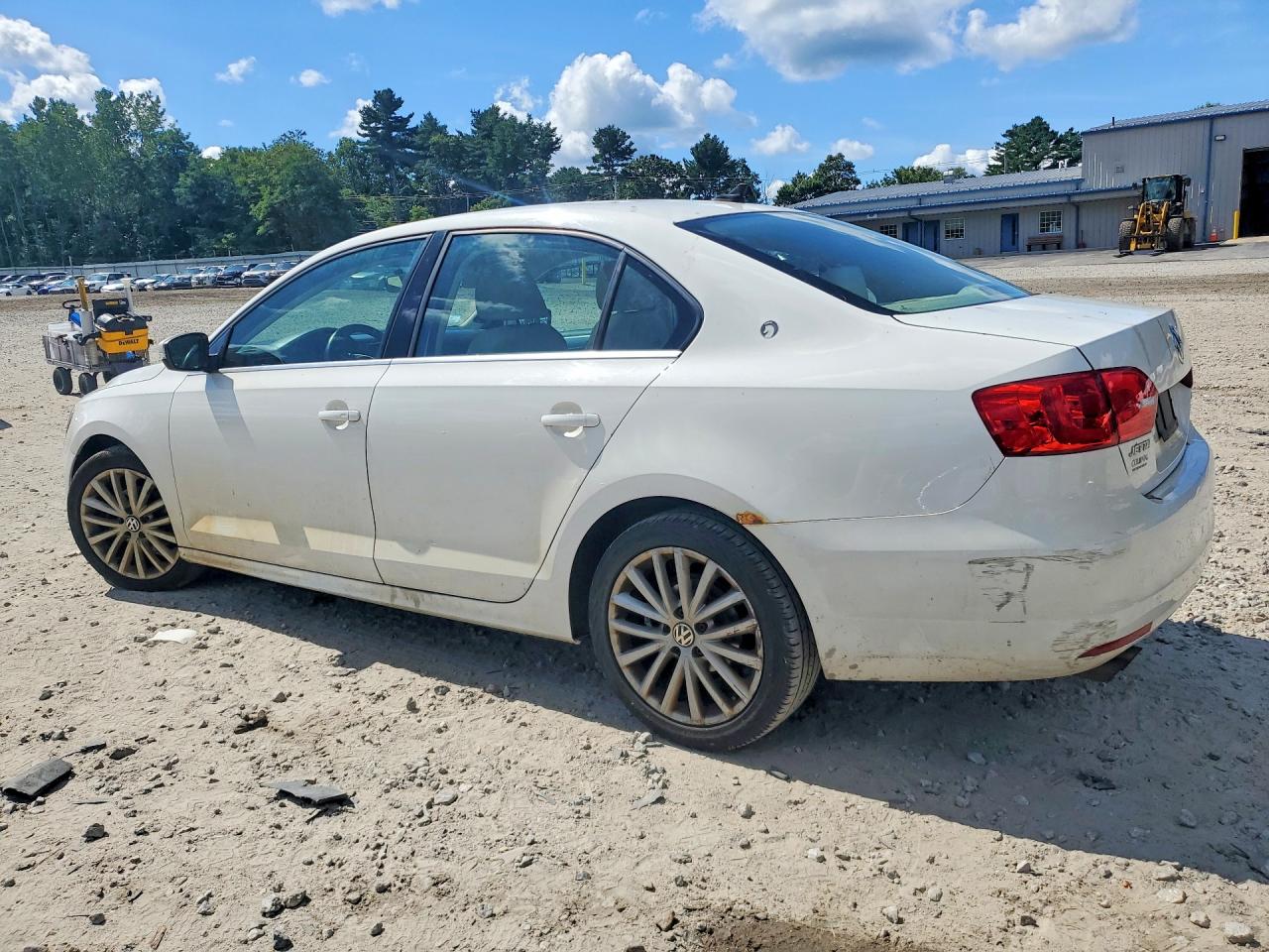 2012 Volkswagen Jetta Sel Белый vin: 3VWLP7AJ8CM468968