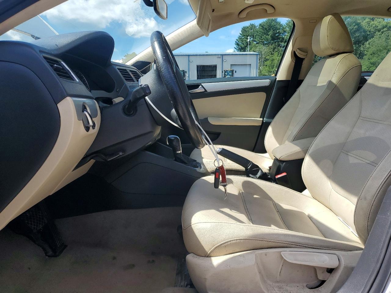 2012 Volkswagen Jetta Sel Белый vin: 3VWLP7AJ8CM468968