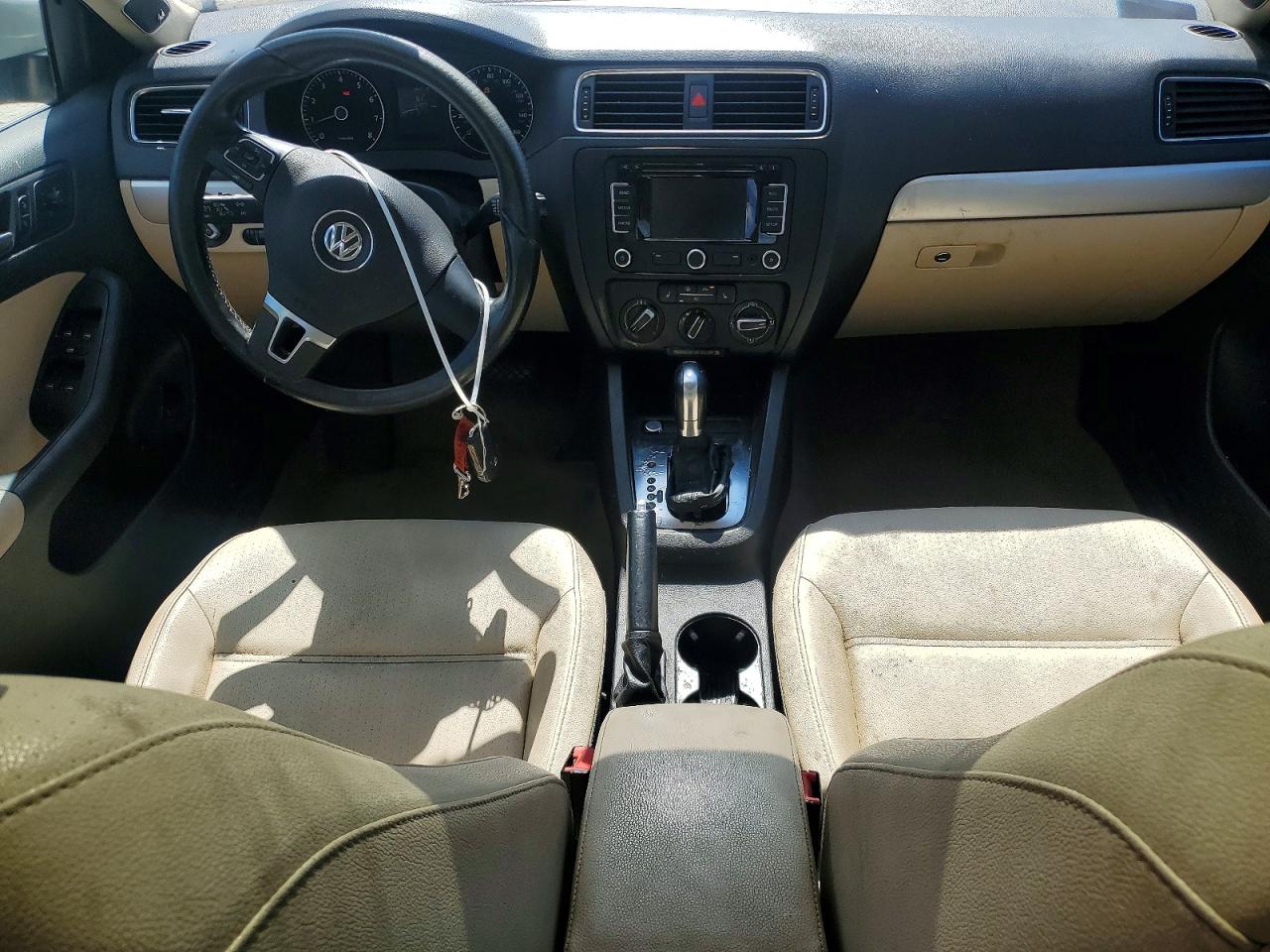 2012 Volkswagen Jetta Sel Белый vin: 3VWLP7AJ8CM468968