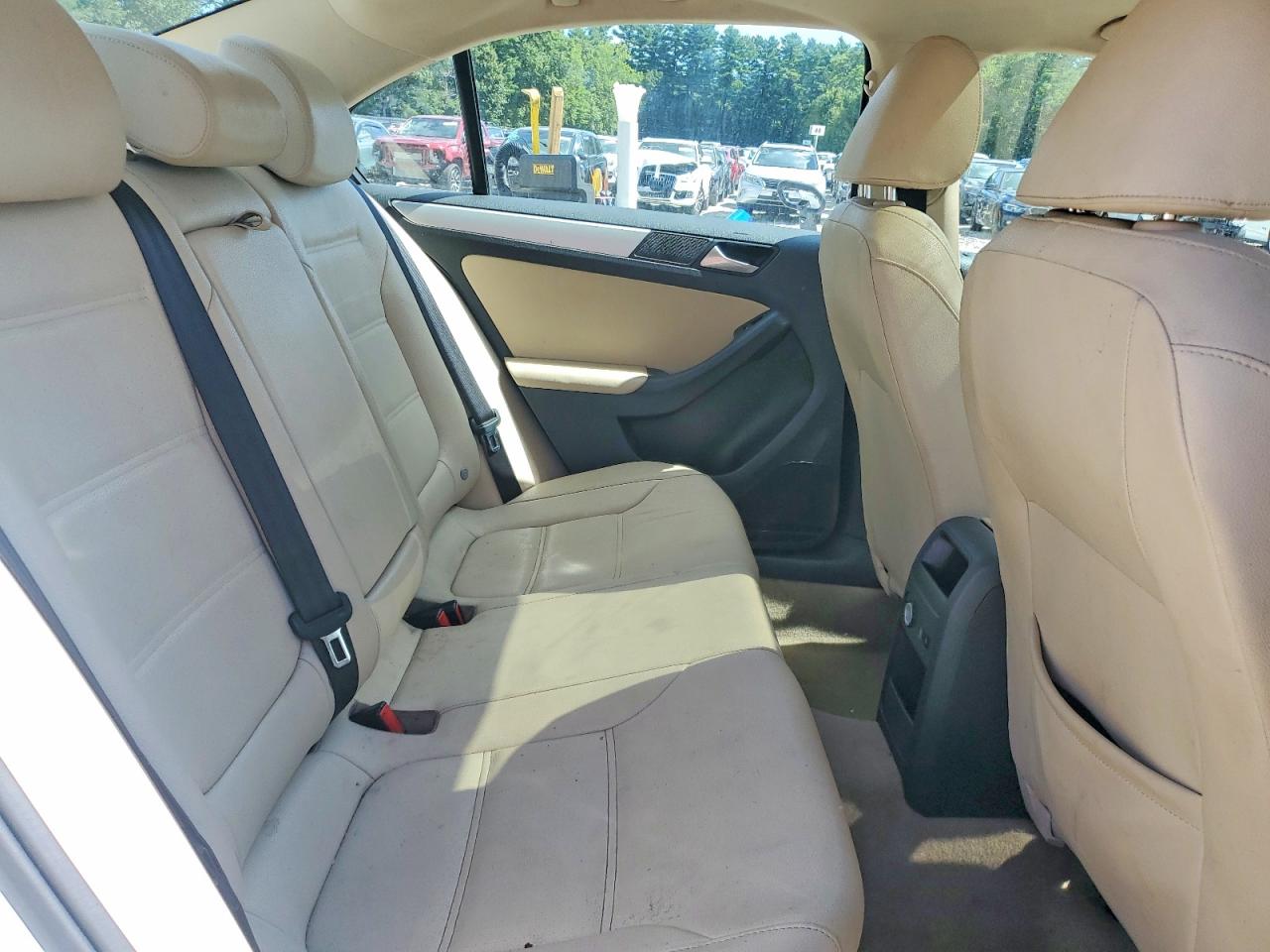 2012 Volkswagen Jetta Sel Белый vin: 3VWLP7AJ8CM468968