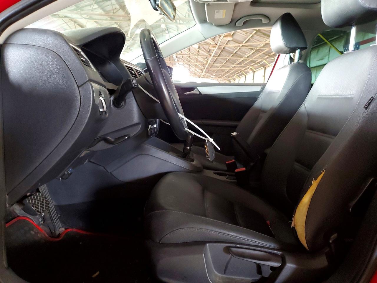 2012 Volkswagen Jetta Sel Red vin: 3VWLP7AJ9CM409427