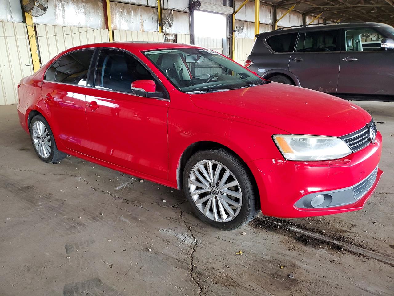 2012 Volkswagen Jetta Sel Red vin: 3VWLP7AJ9CM409427