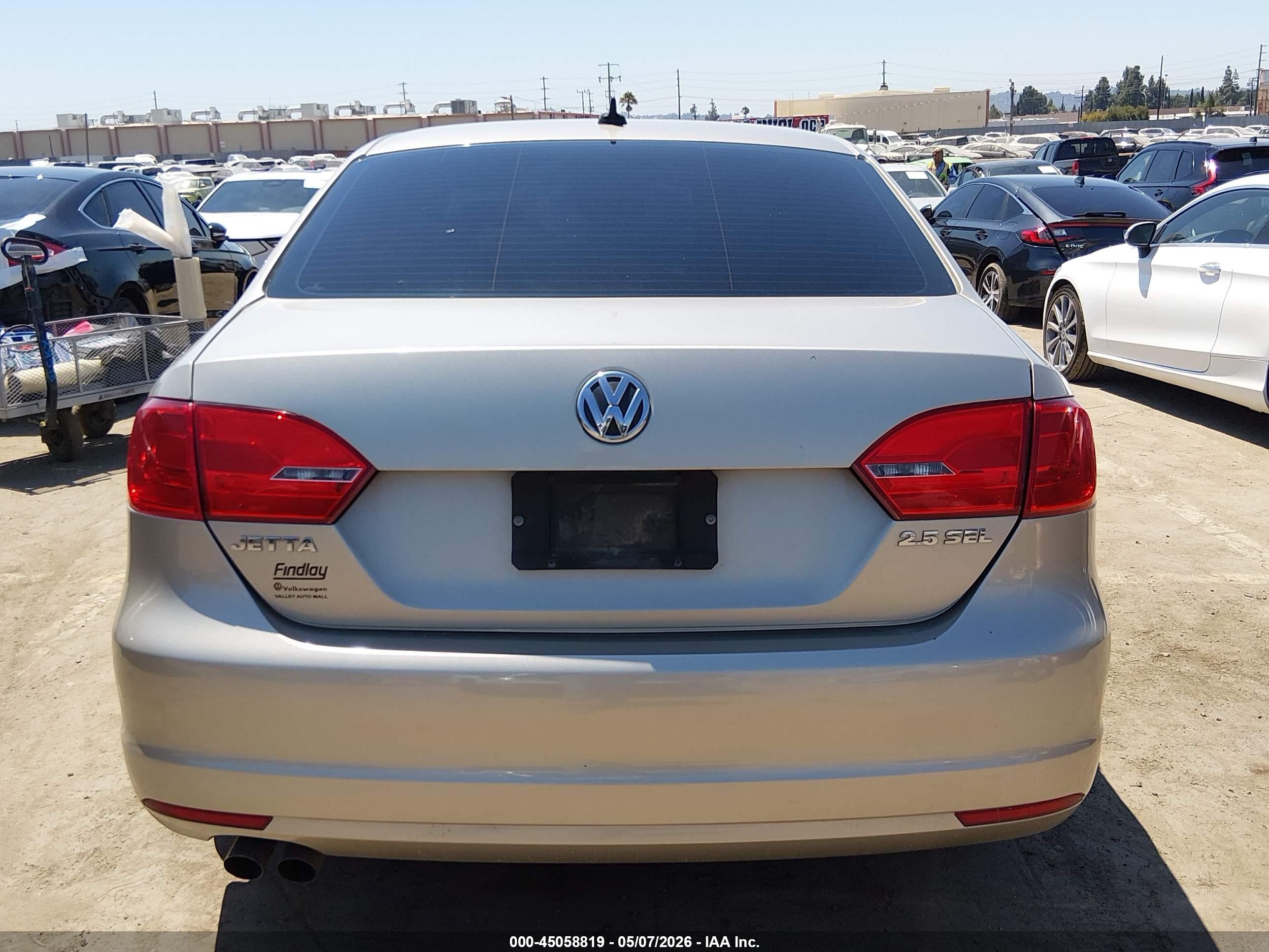2012 Volkswagen Jetta 2.5l Sel Gold vin: 3VWLP7AJ9CM458868
