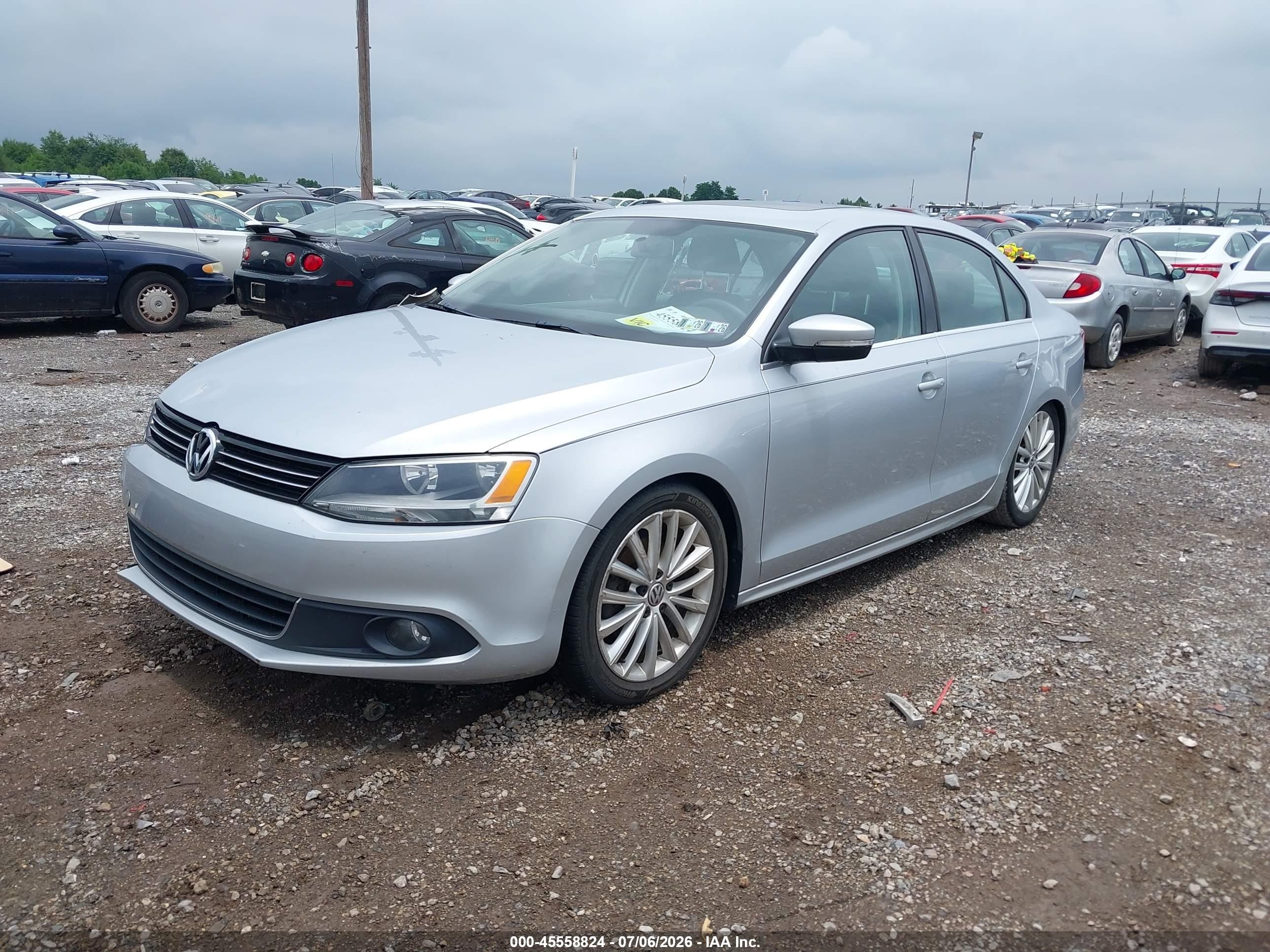 2013 Volkswagen Jetta 2.5l Sel Silver vin: 3VWLP7AJ9DM276993