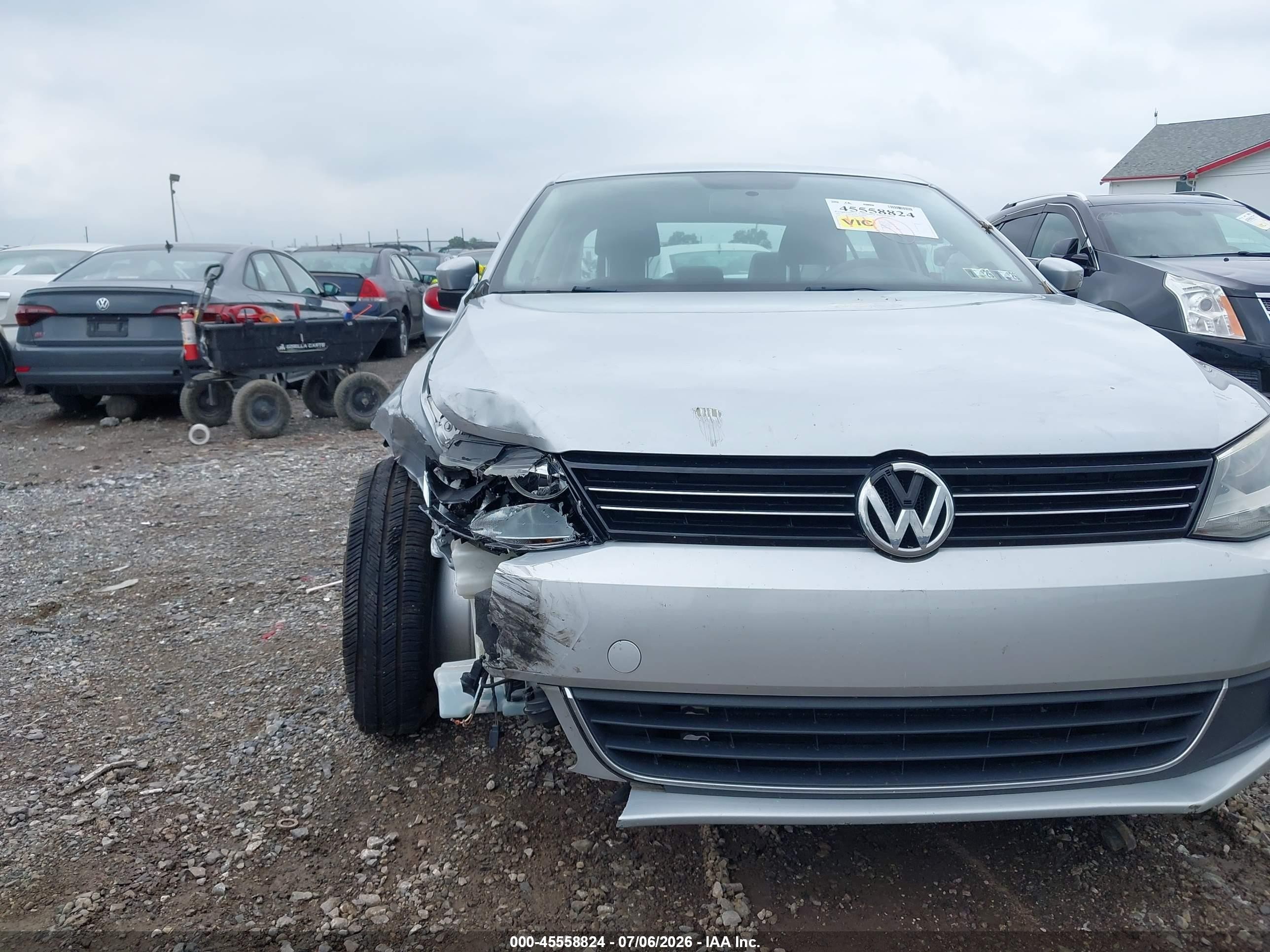 2013 Volkswagen Jetta 2.5l Sel Silver vin: 3VWLP7AJ9DM276993