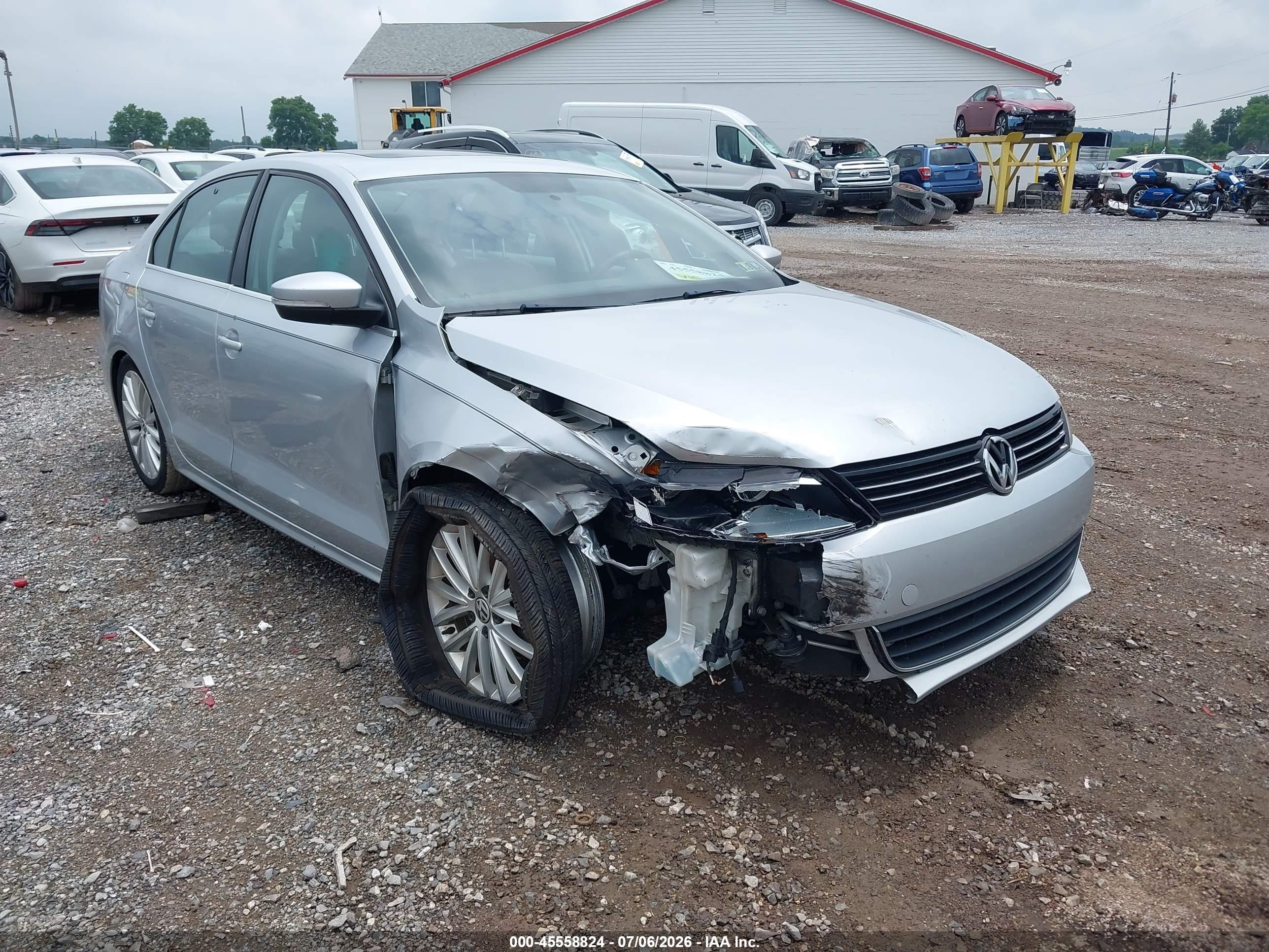 2013 Volkswagen Jetta 2.5l Sel Silver vin: 3VWLP7AJ9DM276993