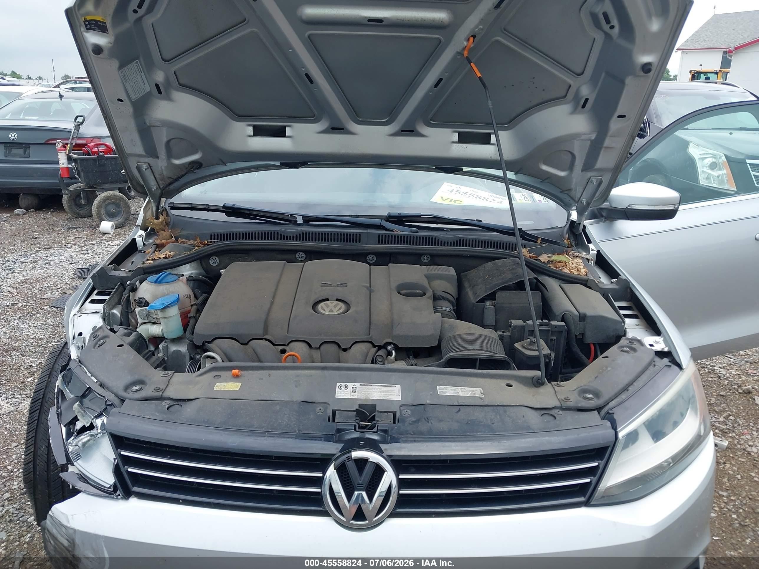 2013 Volkswagen Jetta 2.5l Sel Silver vin: 3VWLP7AJ9DM276993
