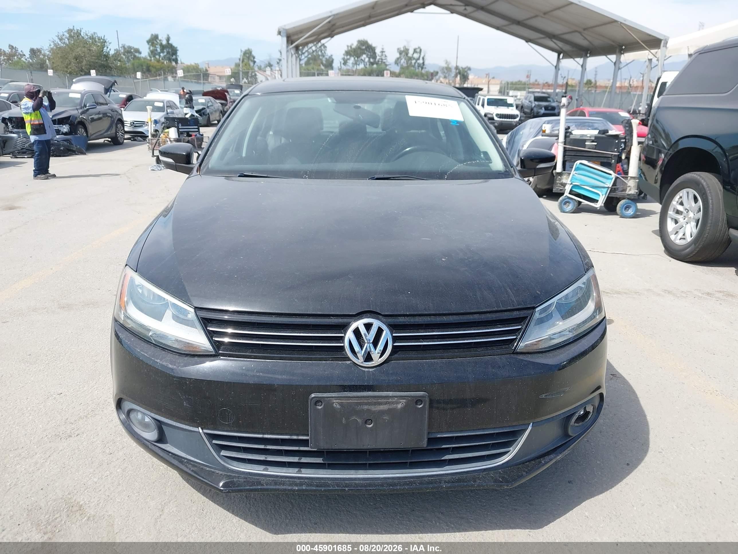 2013 Volkswagen Jetta 2.5l Sel Black vin: 3VWLP7AJ9DM451484