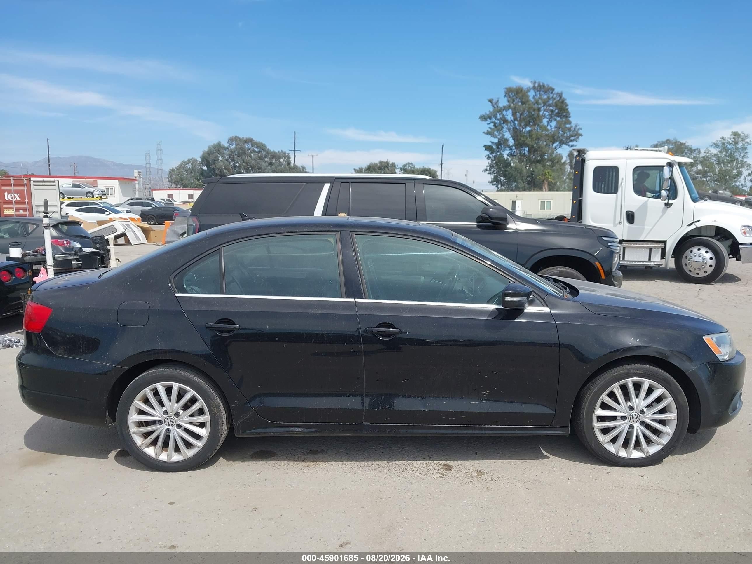 2013 Volkswagen Jetta 2.5l Sel Black vin: 3VWLP7AJ9DM451484