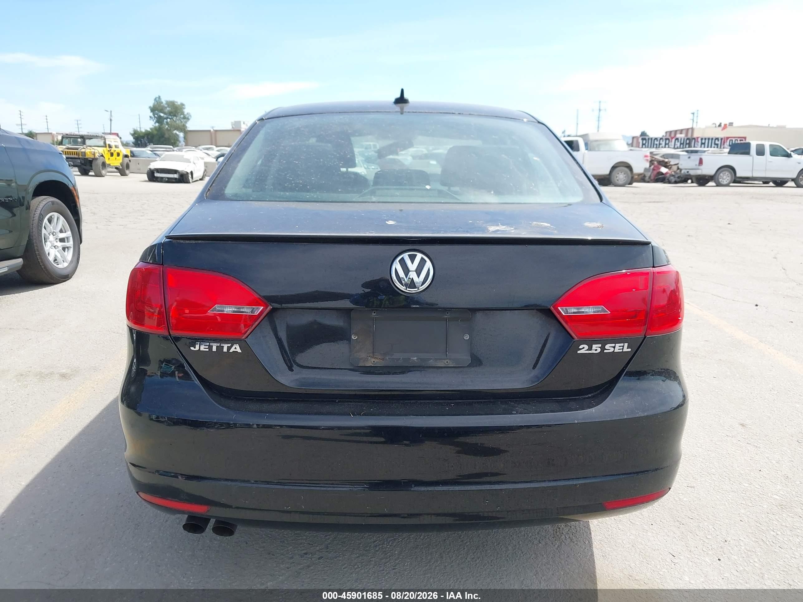 2013 Volkswagen Jetta 2.5l Sel Black vin: 3VWLP7AJ9DM451484