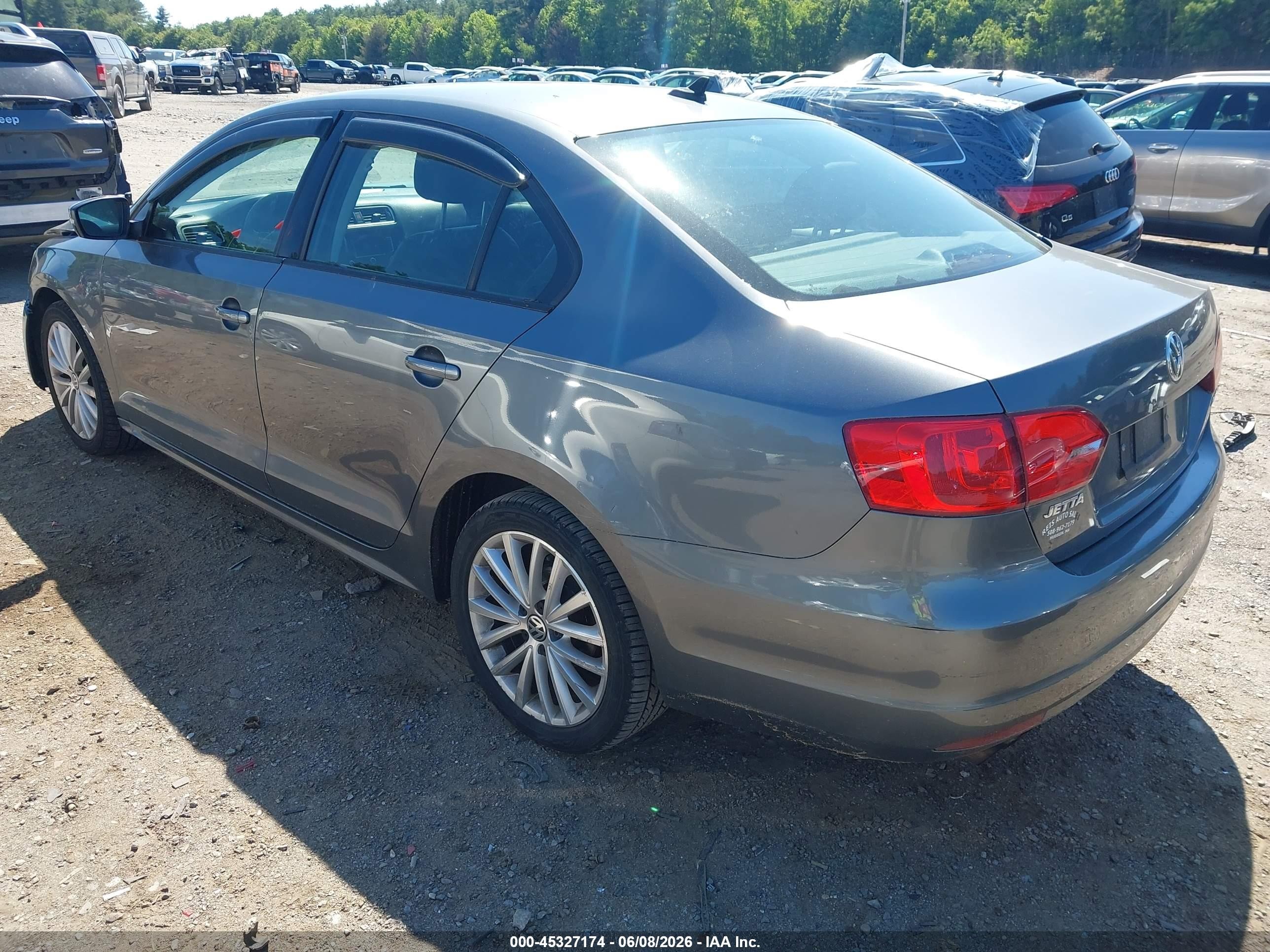 2012 Volkswagen Jetta 2.5l Sel Gray vin: 3VWLP7AJXCM409520