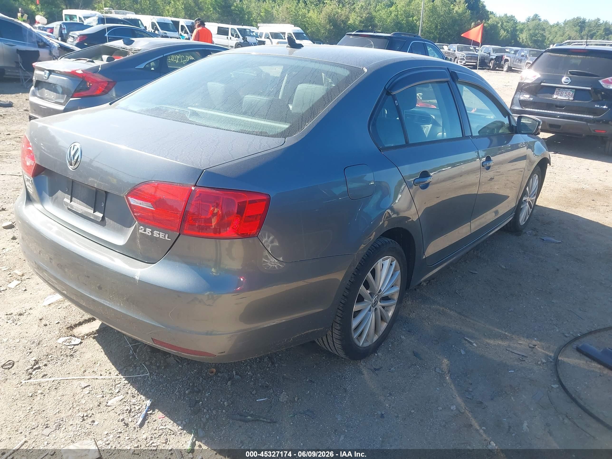 2012 Volkswagen Jetta 2.5l Sel Gray vin: 3VWLP7AJXCM409520