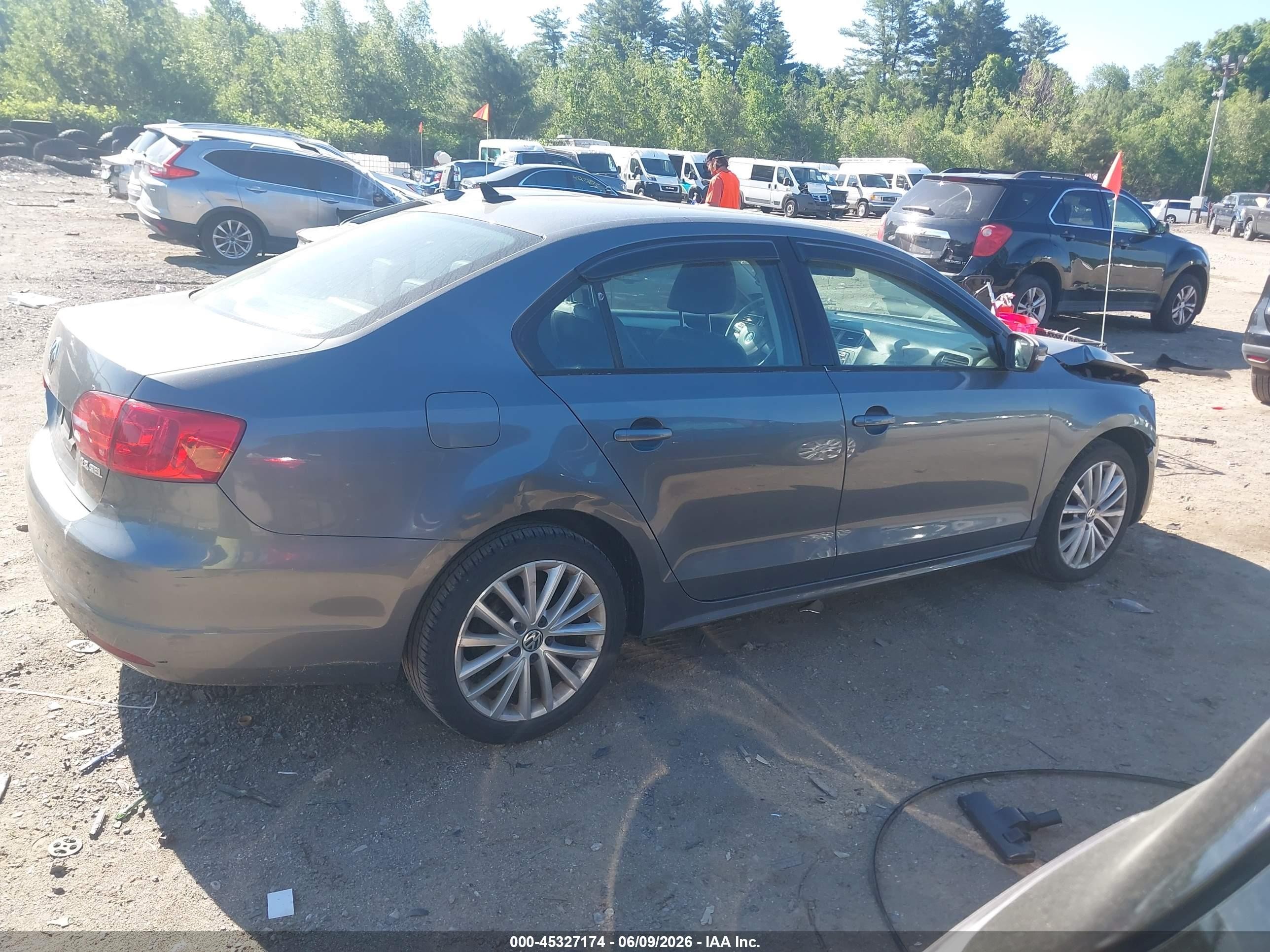2012 Volkswagen Jetta 2.5l Sel Gray vin: 3VWLP7AJXCM409520