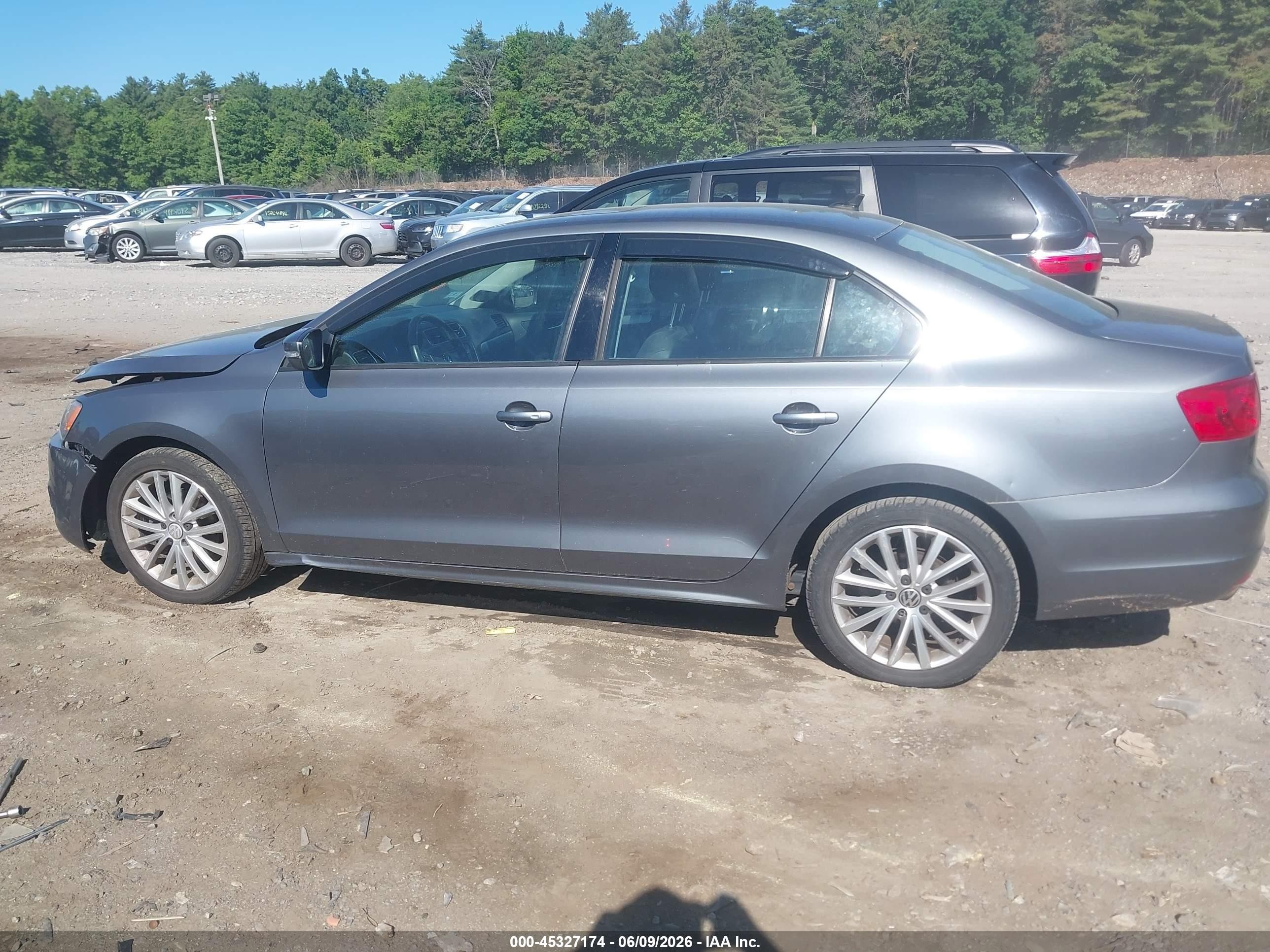 2012 Volkswagen Jetta 2.5l Sel Gray vin: 3VWLP7AJXCM409520