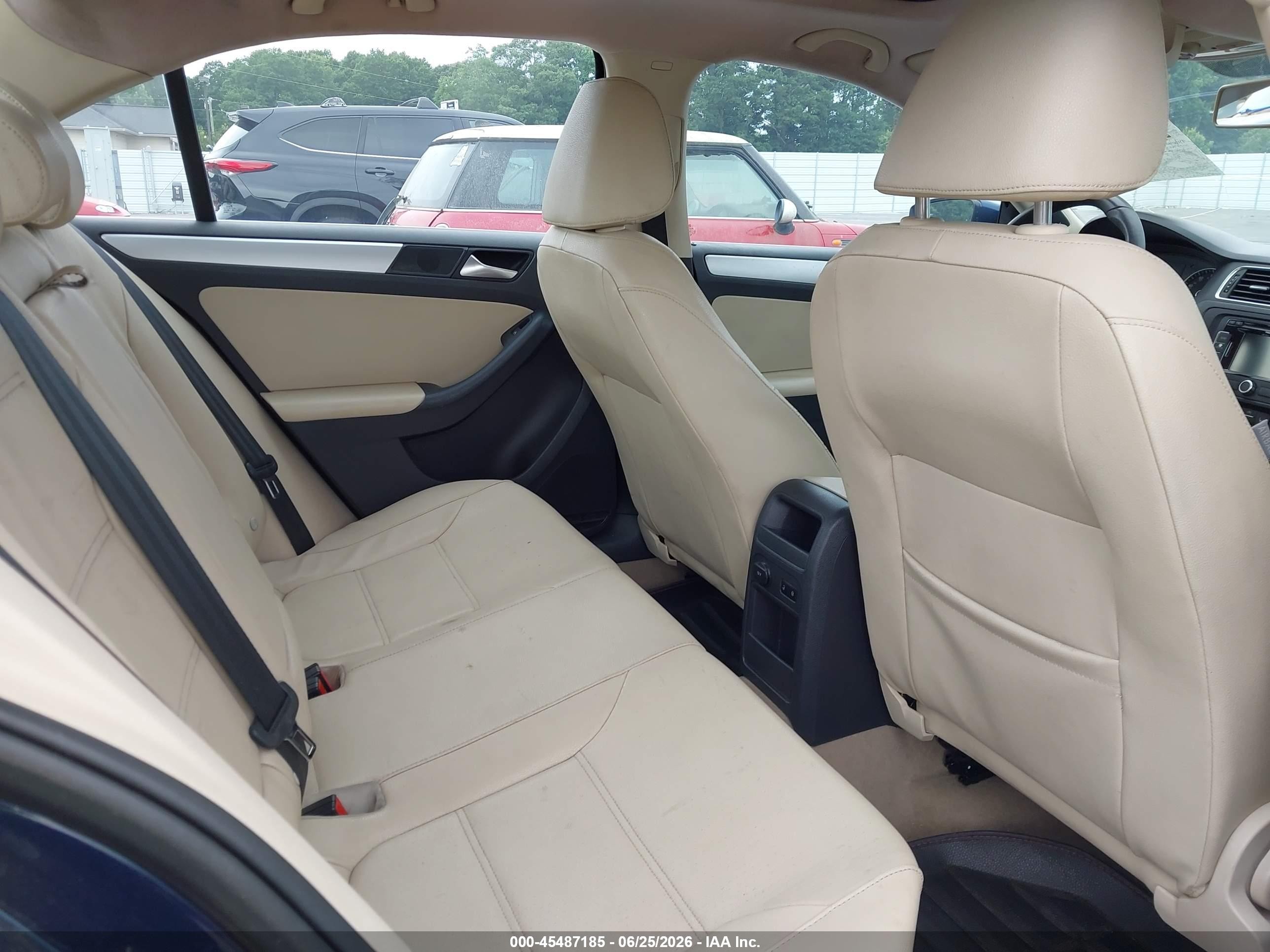2012 Volkswagen Jetta 2.5l Sel Blue vin: 3VWLP7AJXCM426883