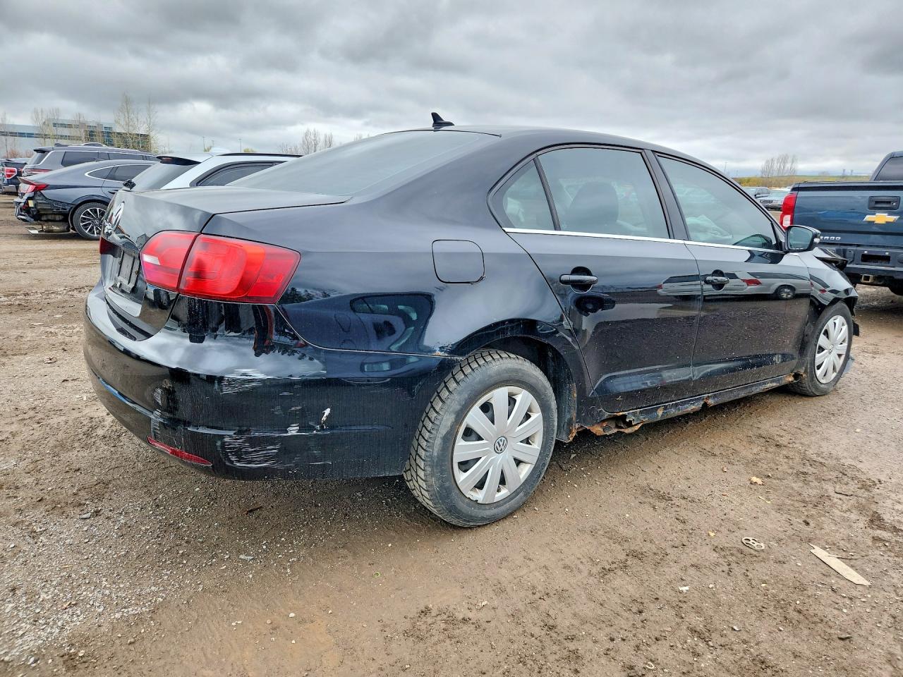 2012 Volkswagen Jetta Sel Черный vin: 3VWLX7AJ0CM326274