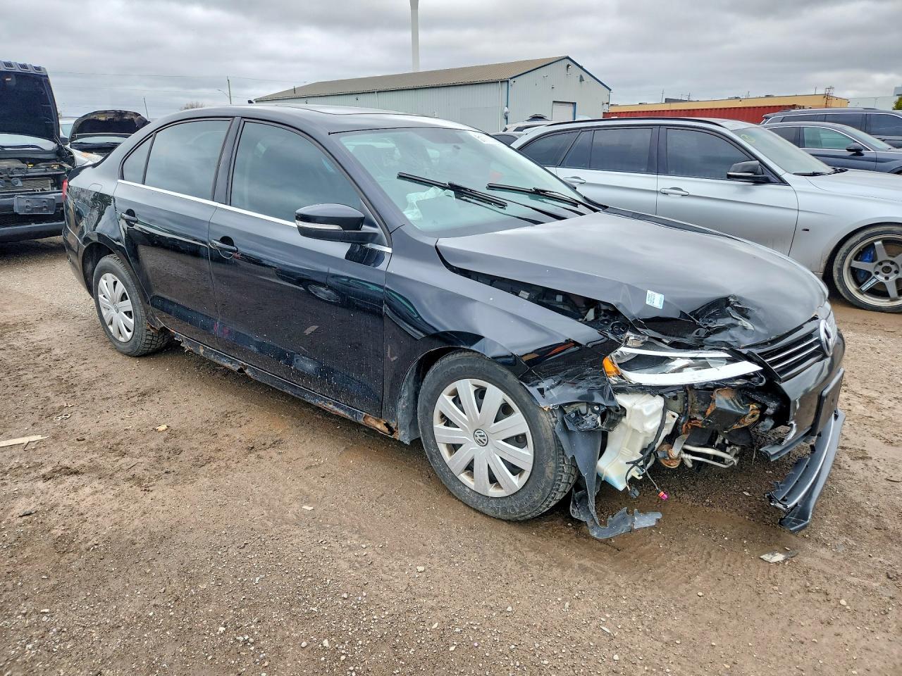 2012 Volkswagen Jetta Sel Черный vin: 3VWLX7AJ0CM326274