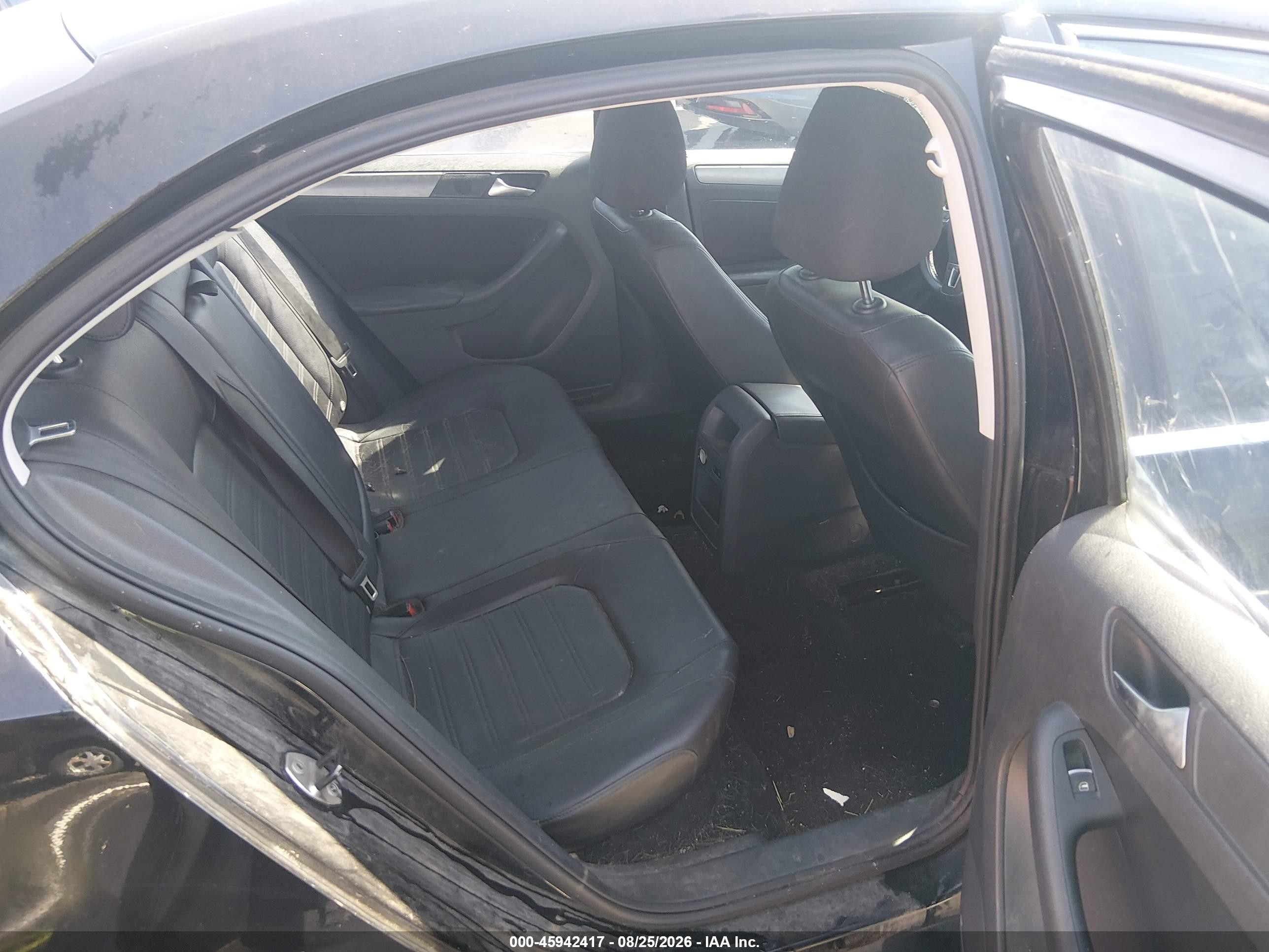 2013 Volkswagen Jetta 2.5l Sel Black vin: 3VWLX7AJ0DM378716
