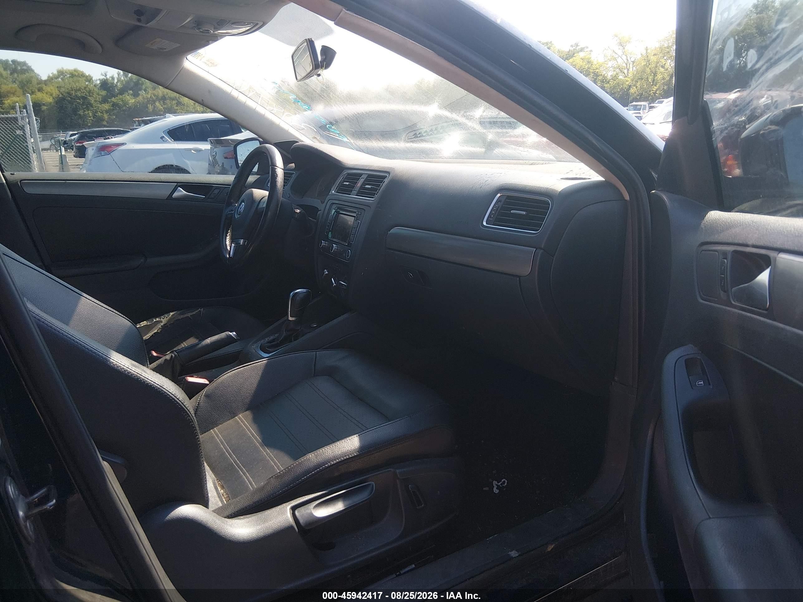 2013 Volkswagen Jetta 2.5l Sel Black vin: 3VWLX7AJ0DM378716