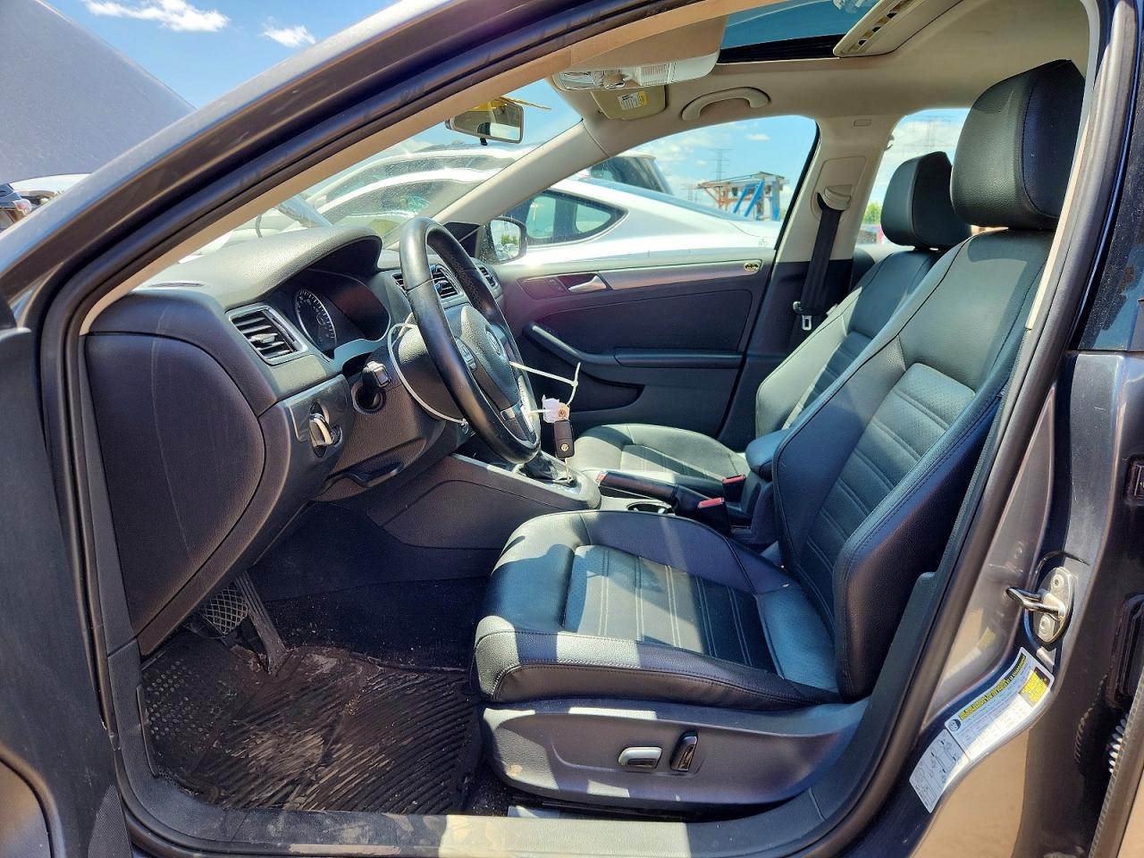 2013 Volkswagen Jetta Sel Gray vin: 3VWLX7AJ0DM401282
