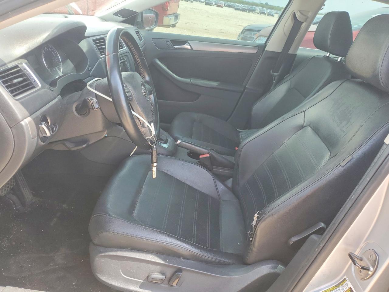 2013 Volkswagen Jetta Sel Silver vin: 3VWLX7AJ0DM435089