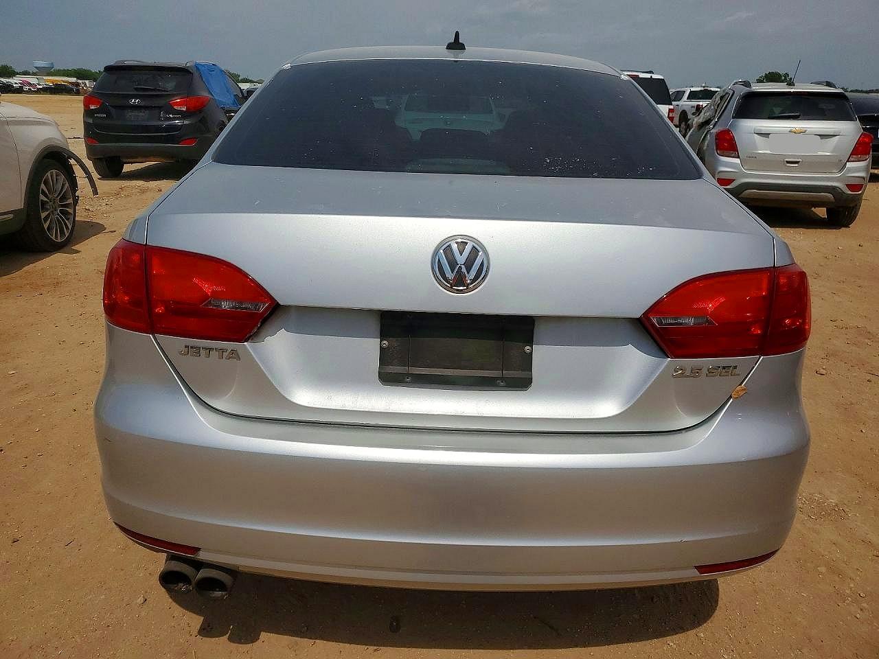 2013 Volkswagen Jetta Sel Silver vin: 3VWLX7AJ0DM435089