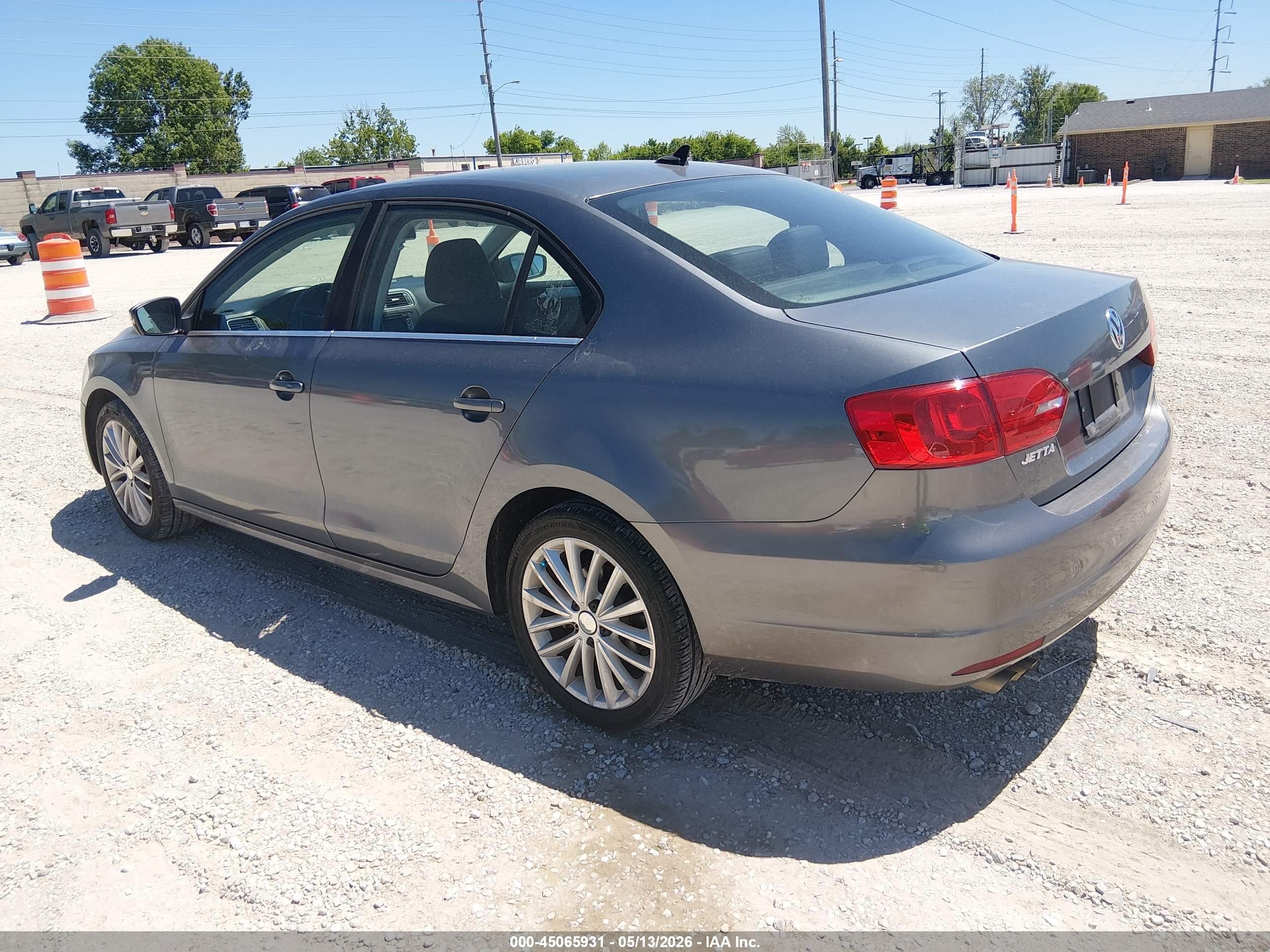 2012 Volkswagen Jetta 2.5l Sel Gray vin: 3VWLX7AJ1CM301626