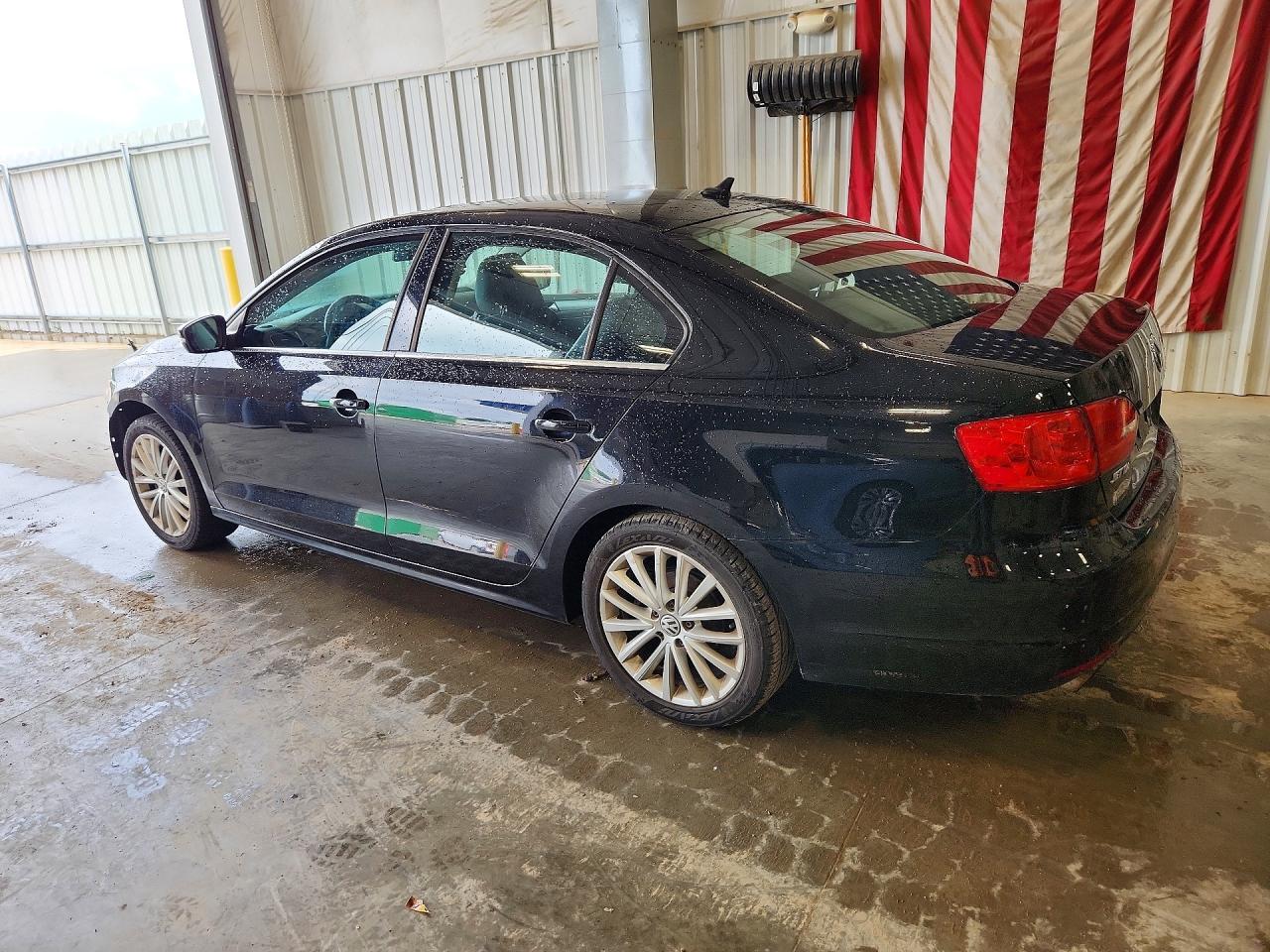 2013 Volkswagen Jetta Sel Black vin: 3VWLX7AJ1DM390163