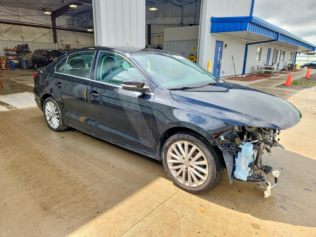 2013 Volkswagen Jetta Sel Black vin: 3VWLX7AJ1DM390163