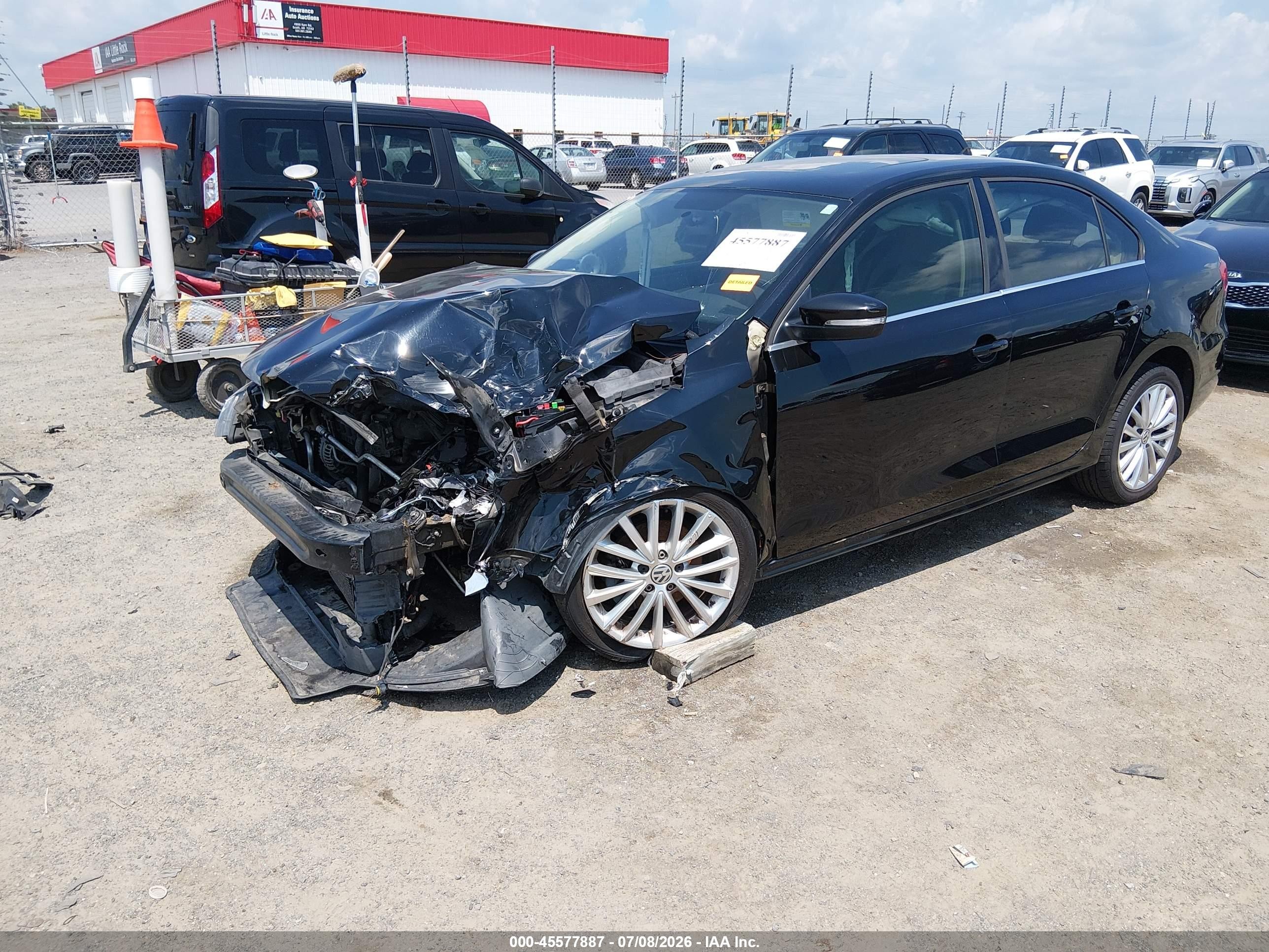 2013 Volkswagen Jetta 2.5l Sel Black vin: 3VWLX7AJ1DM411075