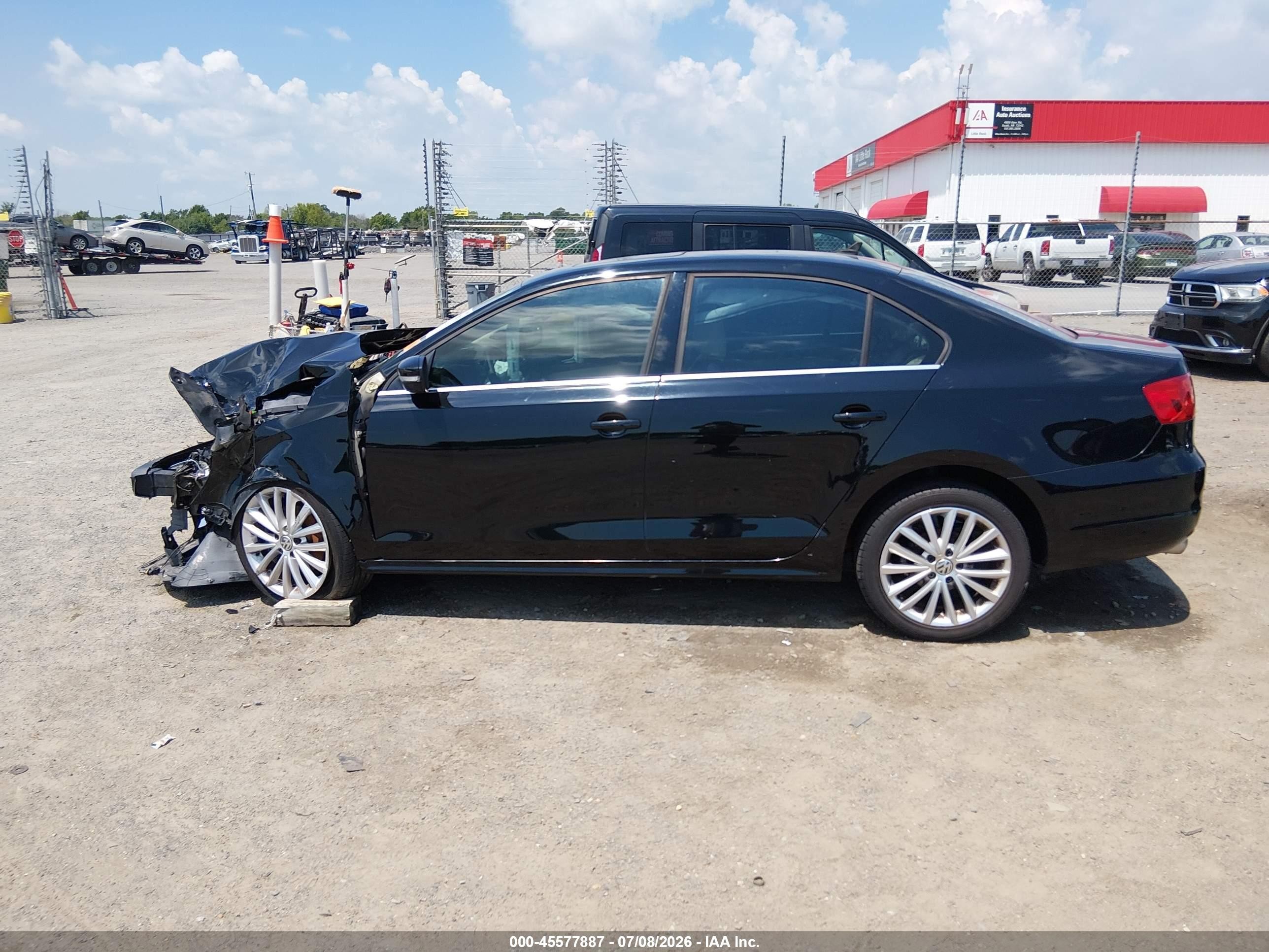 2013 Volkswagen Jetta 2.5l Sel Black vin: 3VWLX7AJ1DM411075