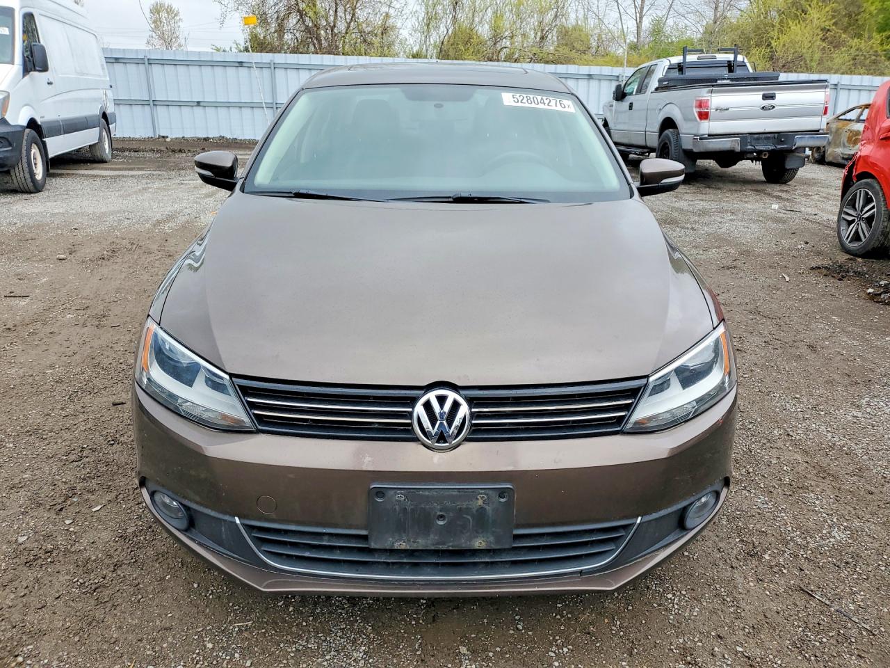 2011 Volkswagen Jetta Sel Brown vin: 3VWLX7AJ2BM009093
