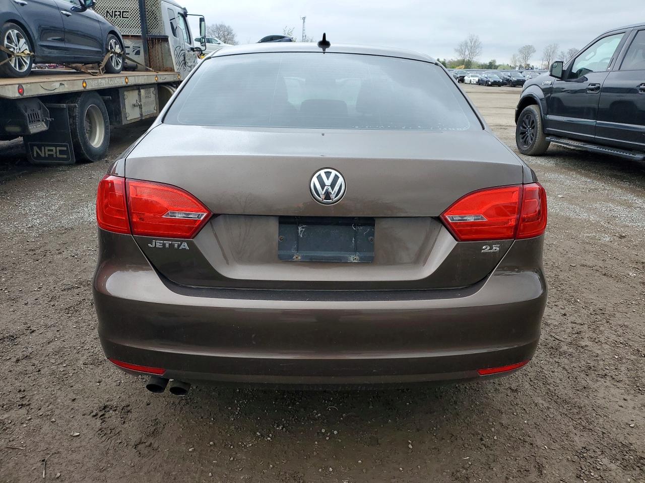 2011 Volkswagen Jetta Sel Brown vin: 3VWLX7AJ2BM009093