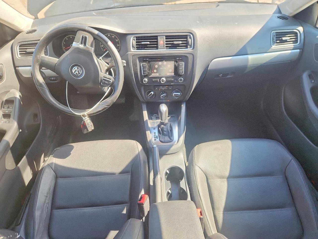 2011 Volkswagen Jetta Sel Black vin: 3VWLX7AJ3BM035752