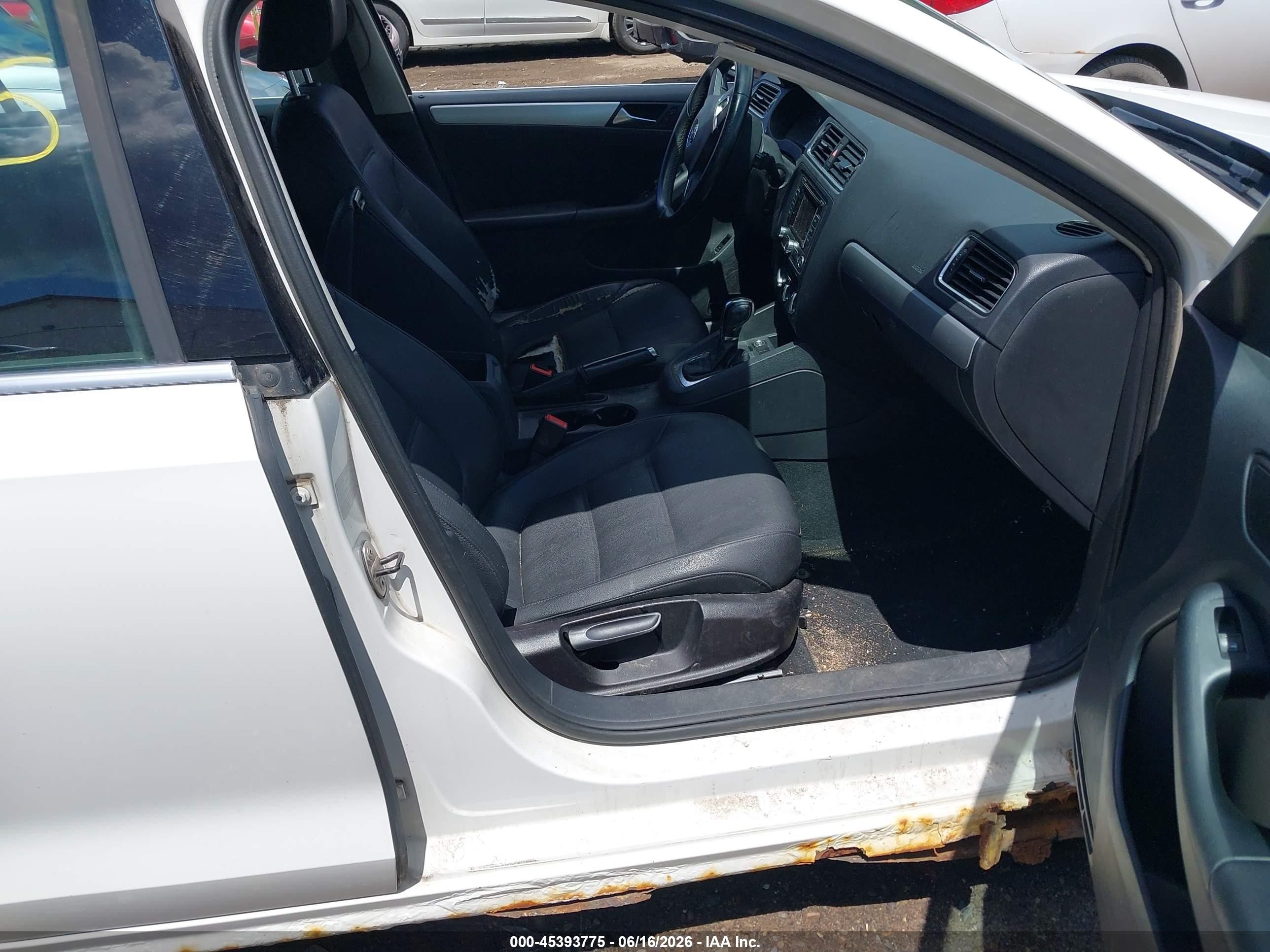 2011 Volkswagen Jetta 2.5l Sel White vin: 3VWLX7AJ3BM349739