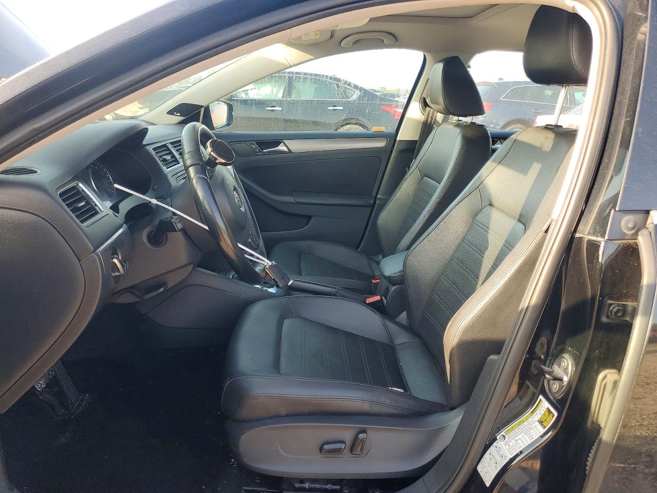 2013 Volkswagen Jetta Sel Black vin: 3VWLX7AJ3DM447088