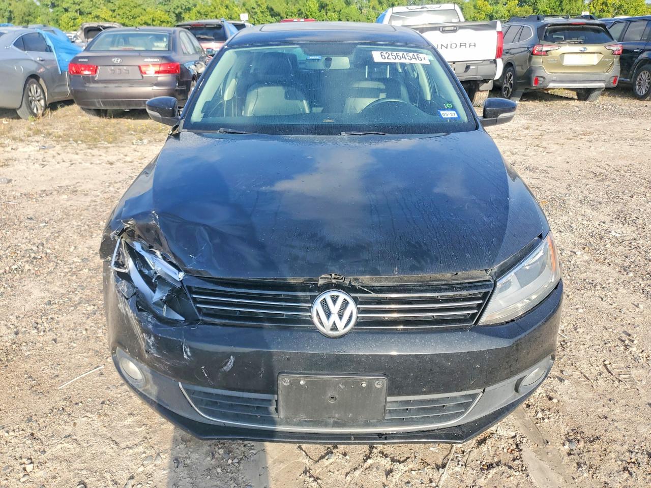 2013 Volkswagen Jetta Sel Black vin: 3VWLX7AJ3DM447088