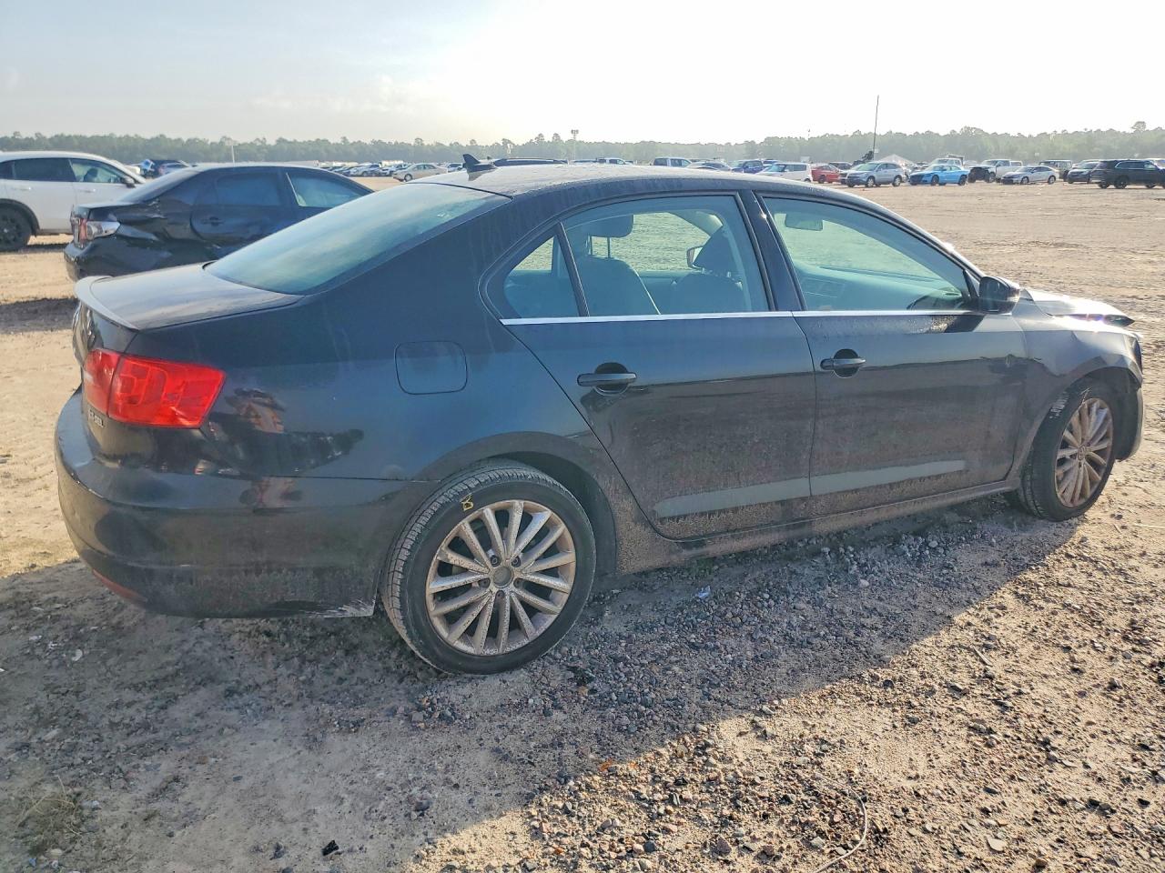 2013 Volkswagen Jetta Sel Black vin: 3VWLX7AJ3DM447088