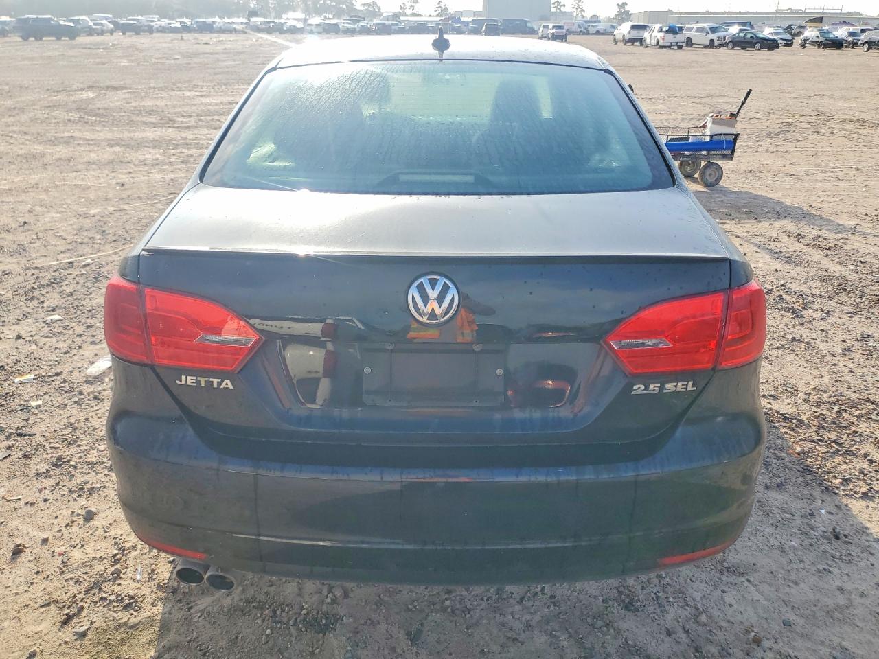 2013 Volkswagen Jetta Sel Black vin: 3VWLX7AJ3DM447088